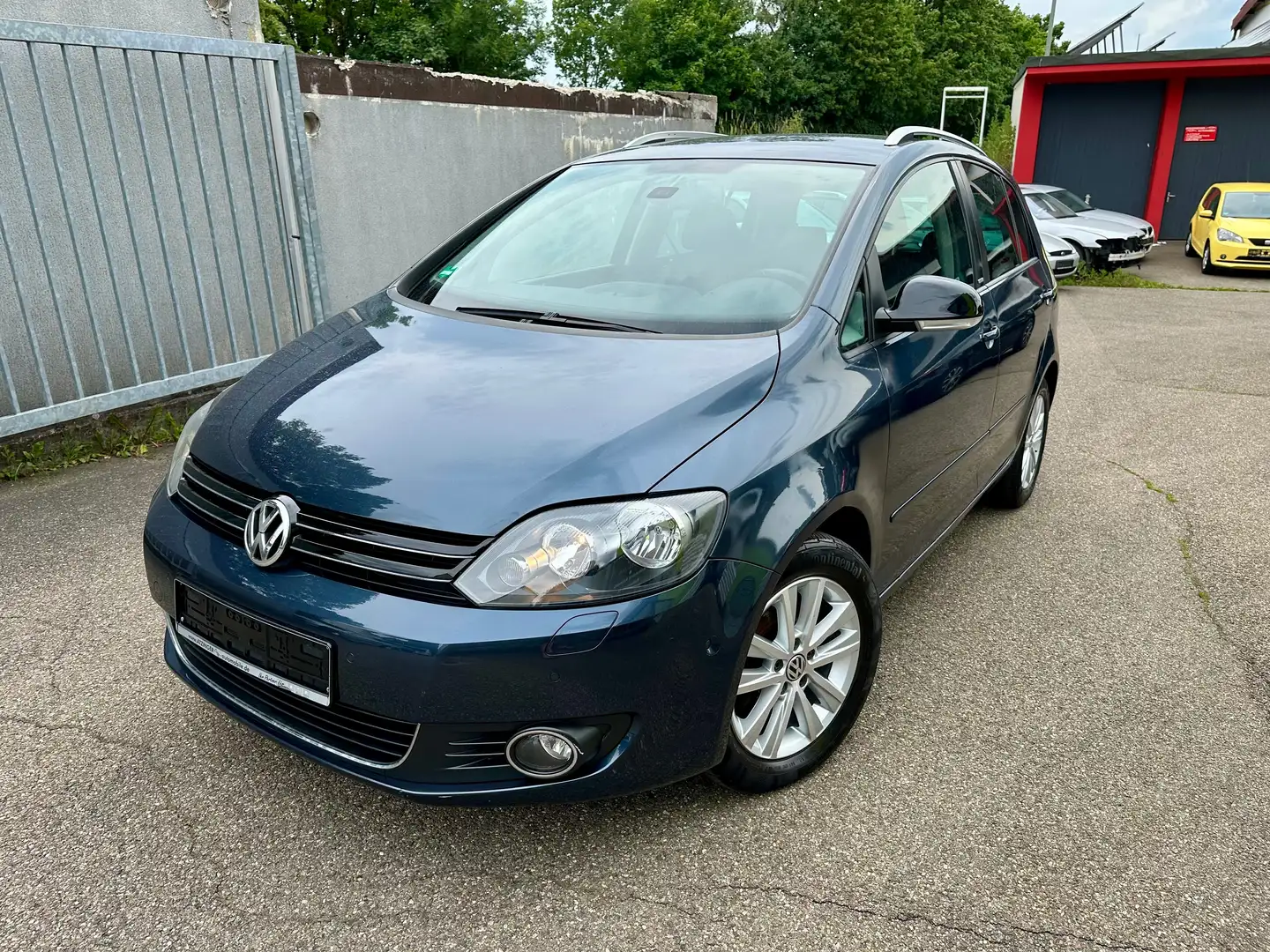 Volkswagen Golf Plus 1.4 TSI Style, 1.Hand, Tüv, AHK Blau - 1