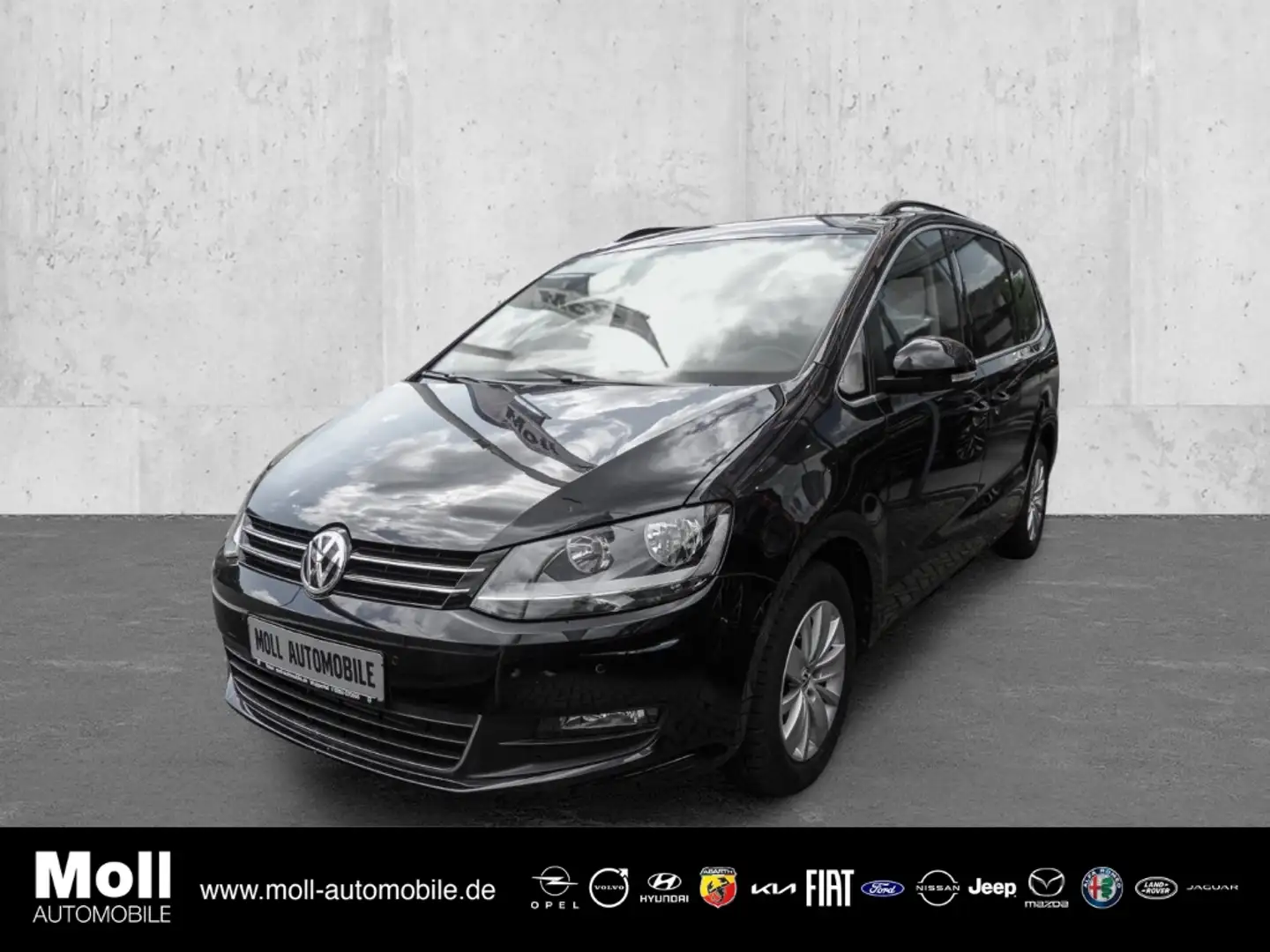 Volkswagen Sharan Comfortline BMT Start-Stopp 2.0 TDI EU6d-T Navi Sp Чорний - 1
