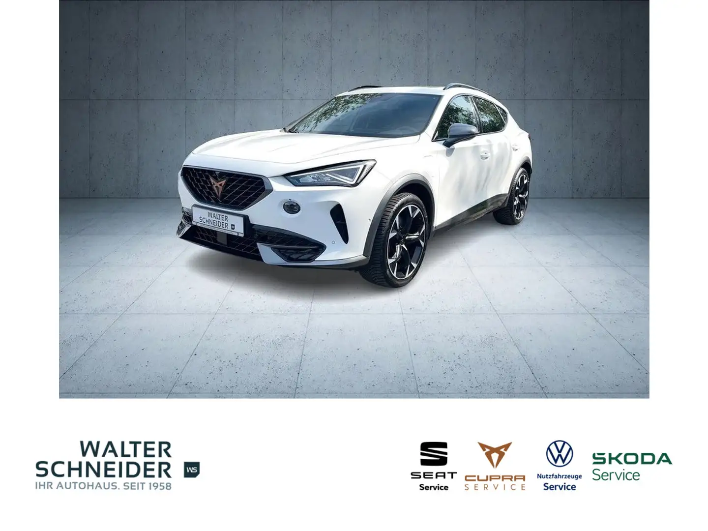 CUPRA Formentor 1.4 eTSI VZ e-Hybrid LED Pano AHK Blanco - 1