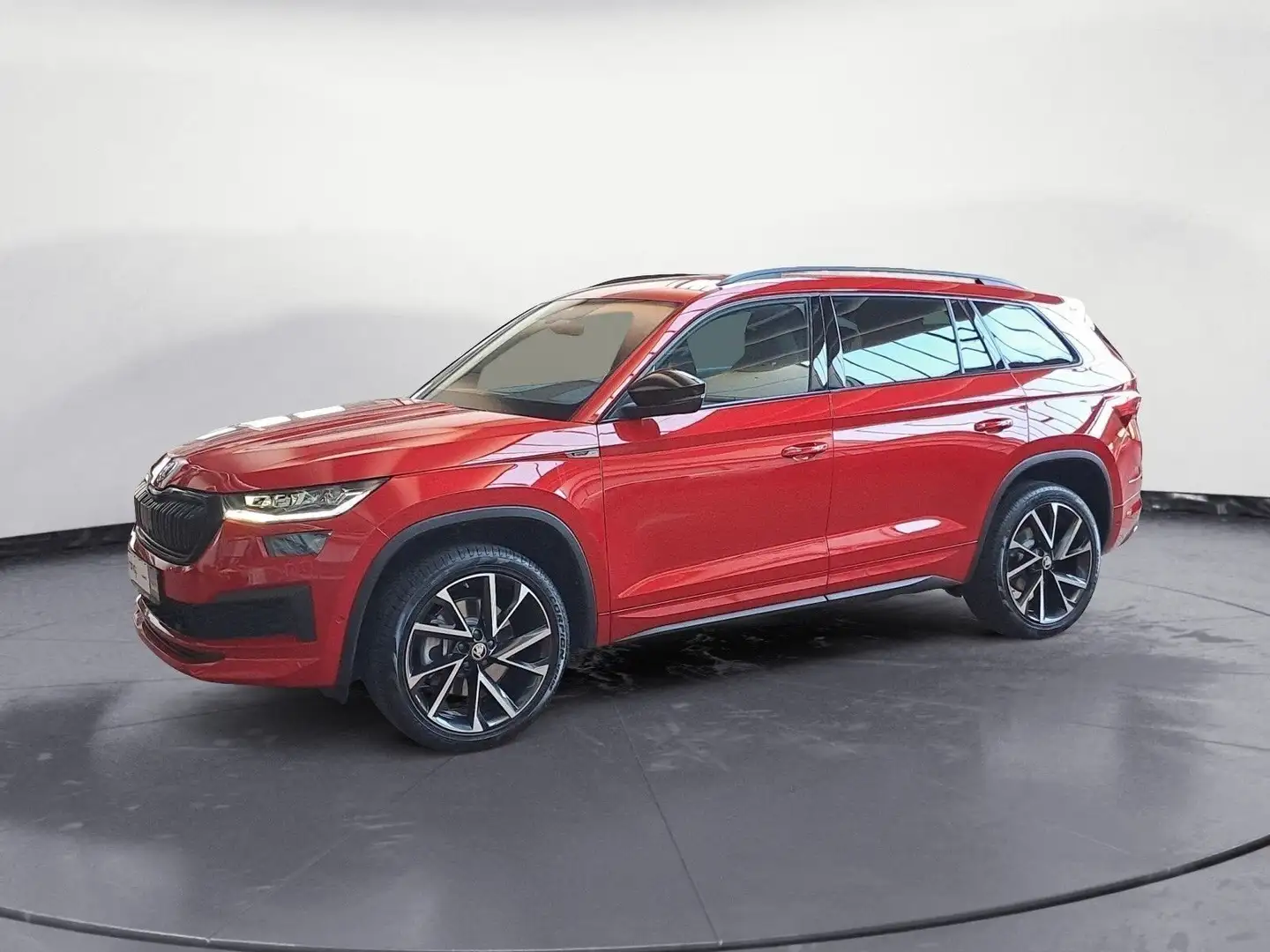 Skoda Kodiaq 2.0 TDI 4x4 DSG Sportline *LED*CARPLAY*SO Rot - 2