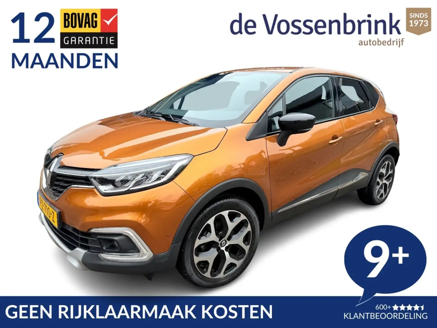 Renault Captur 1.2 TCe Intens Automaat NL-Auto *Geen Afl. kosten* Orange - 1