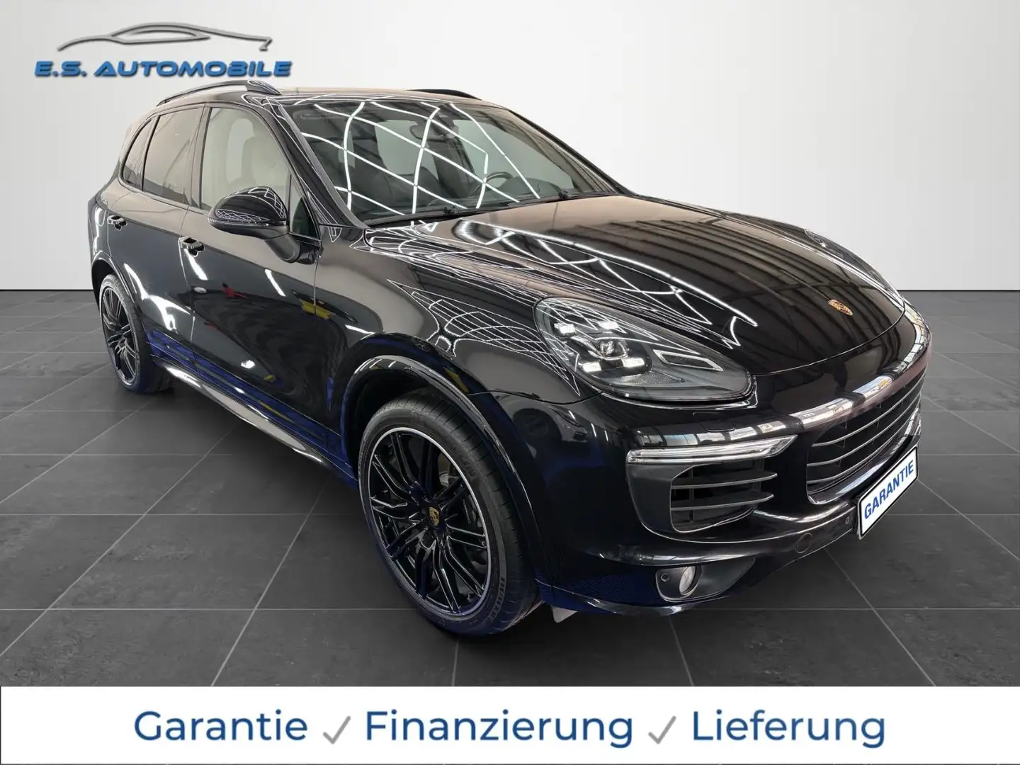 Porsche Cayenne 3.0 Diesel Platinum Edition Sport Chrono Schwarz - 1