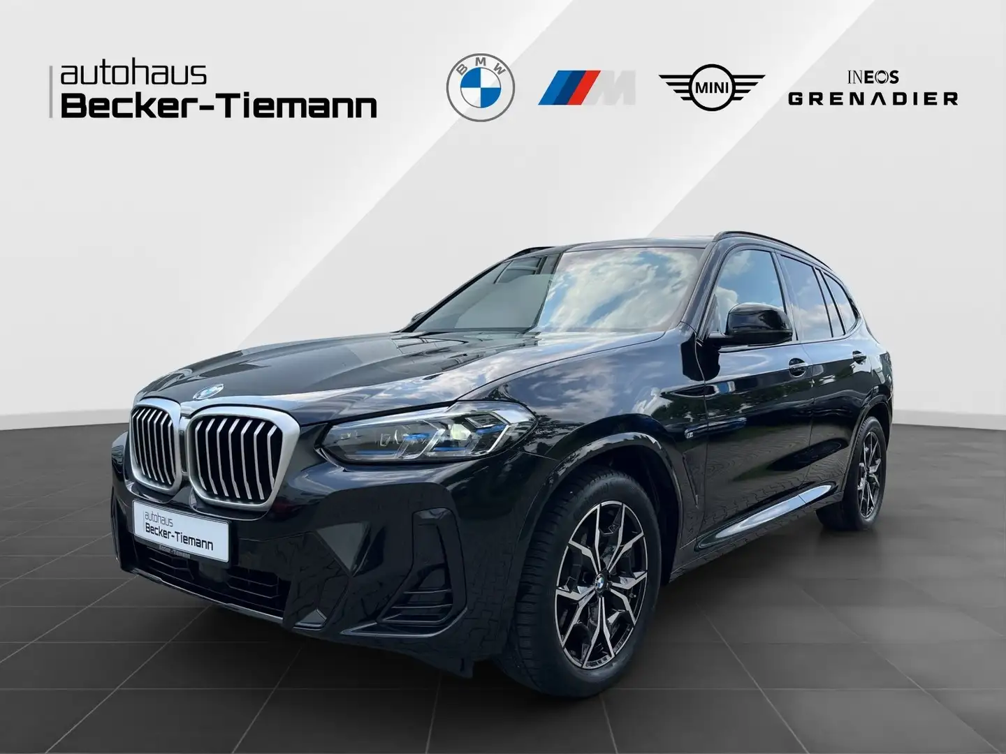 BMW X3 xDrive20d M Sport NP: 78.530,- Pano AHK Laser HUD Noir - 1