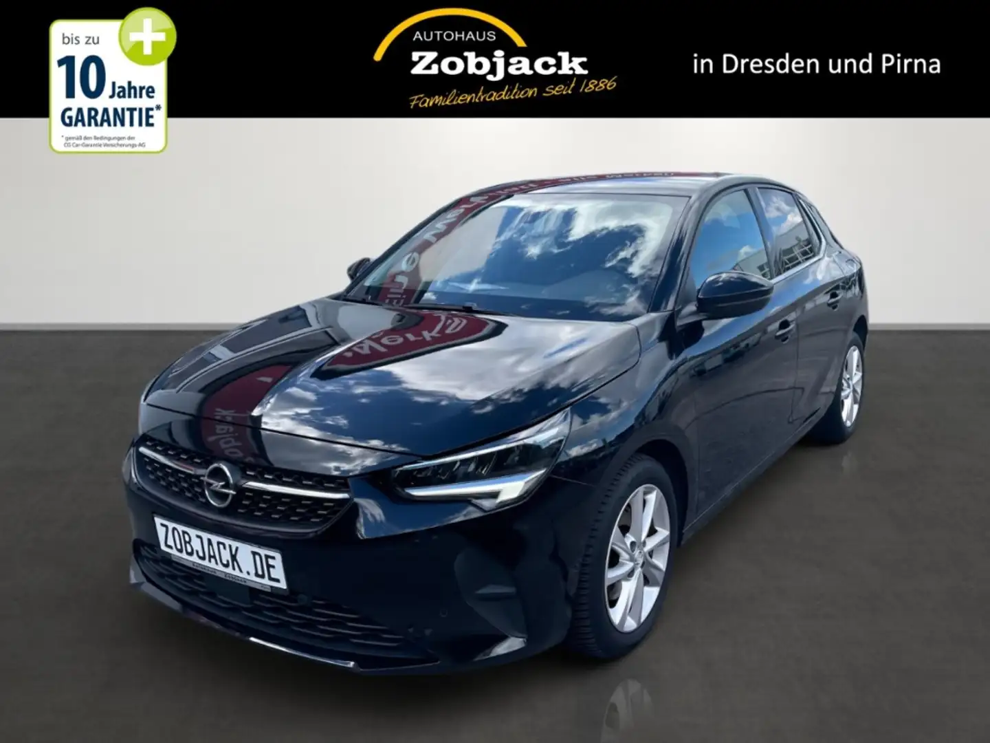 Opel Corsa F Elegance 1.2,Klimaautomatik,Sitzheizung Nero - 1
