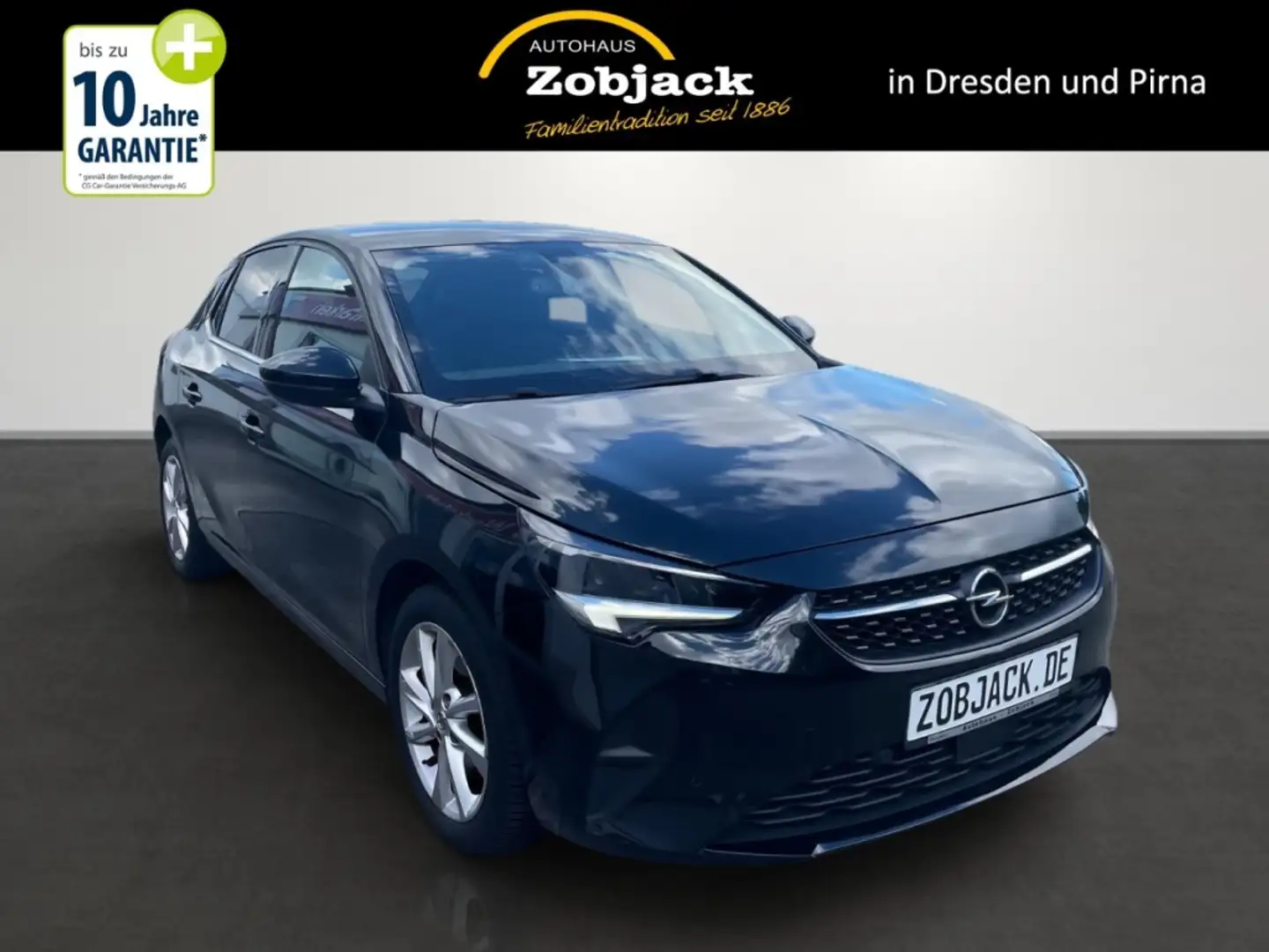 Opel Corsa F Elegance 1.2,Klimaautomatik,Sitzheizung Nero - 2