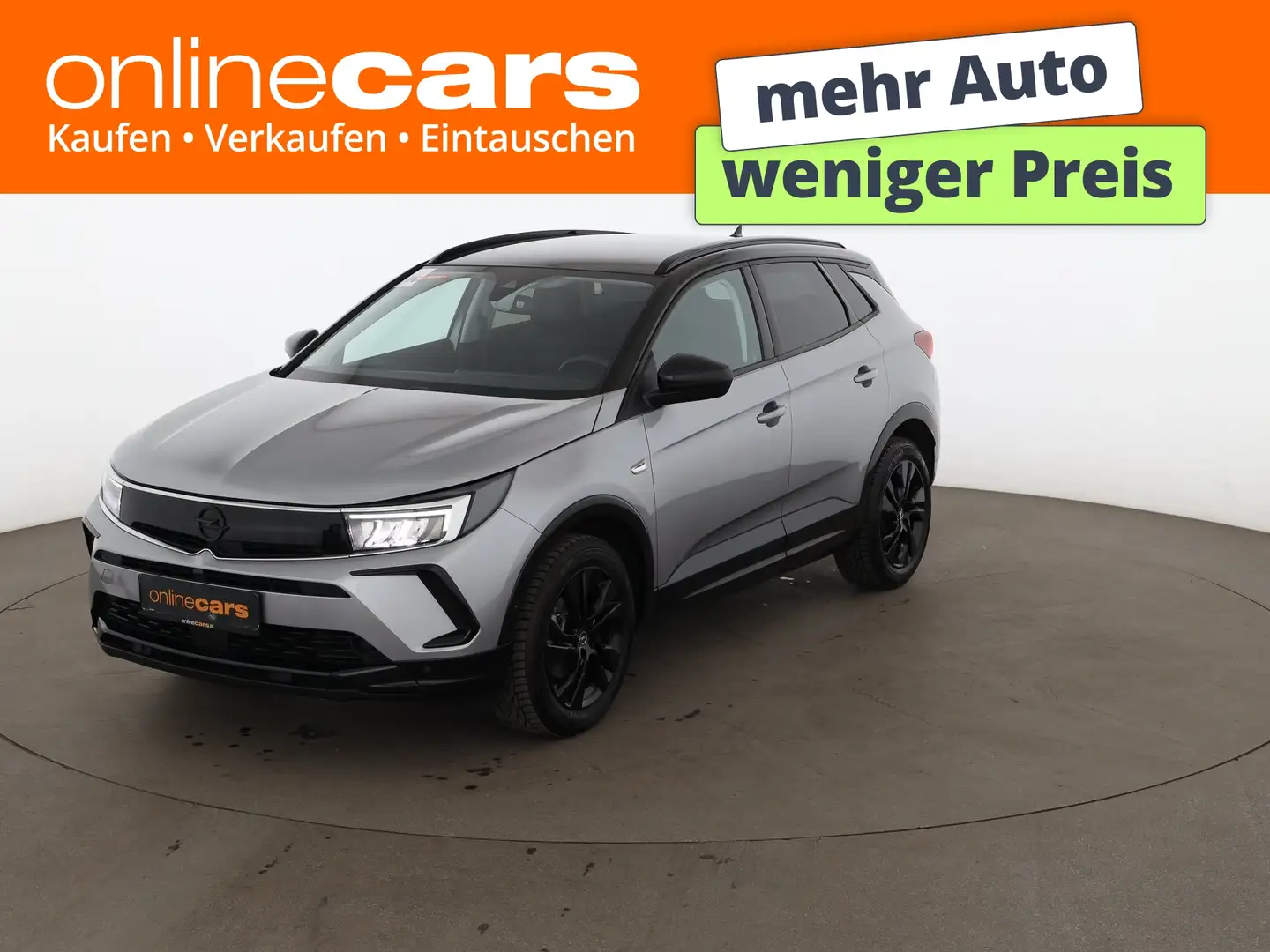Opel Grandland 1.2 Turbo GS Line Aut LED SITZHZG R-CAM Grau - 1