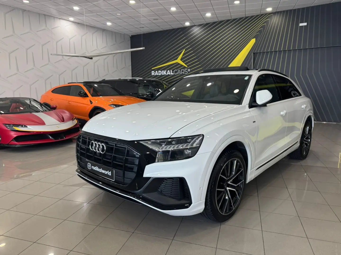 Audi Q8 50 TDI S line plus quattro tiptronic Weiß - 1
