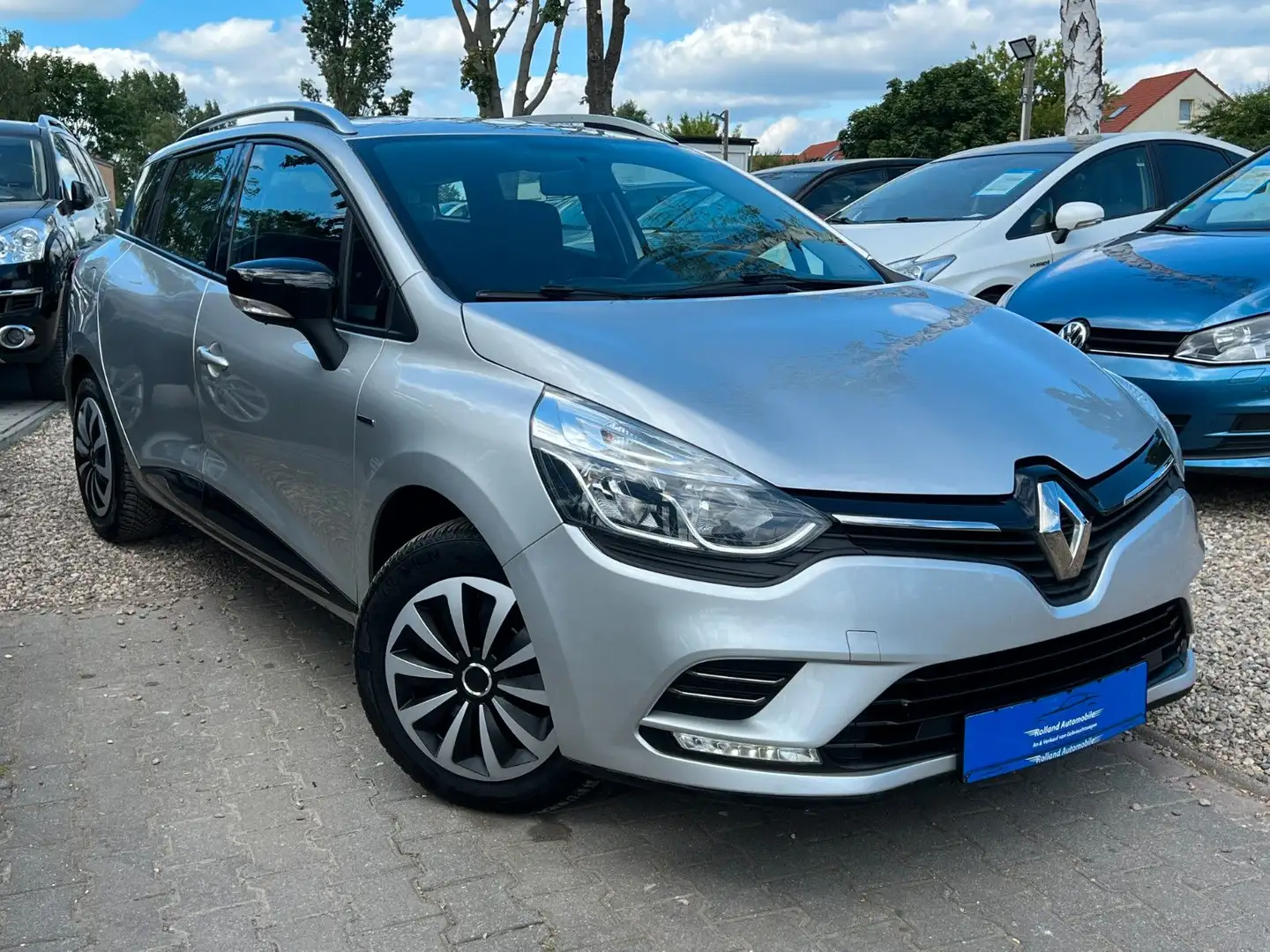 Renault Clio IV Limited*1.HD*Klima*Temp*PDC*TÜV NEU Grijs - 1
