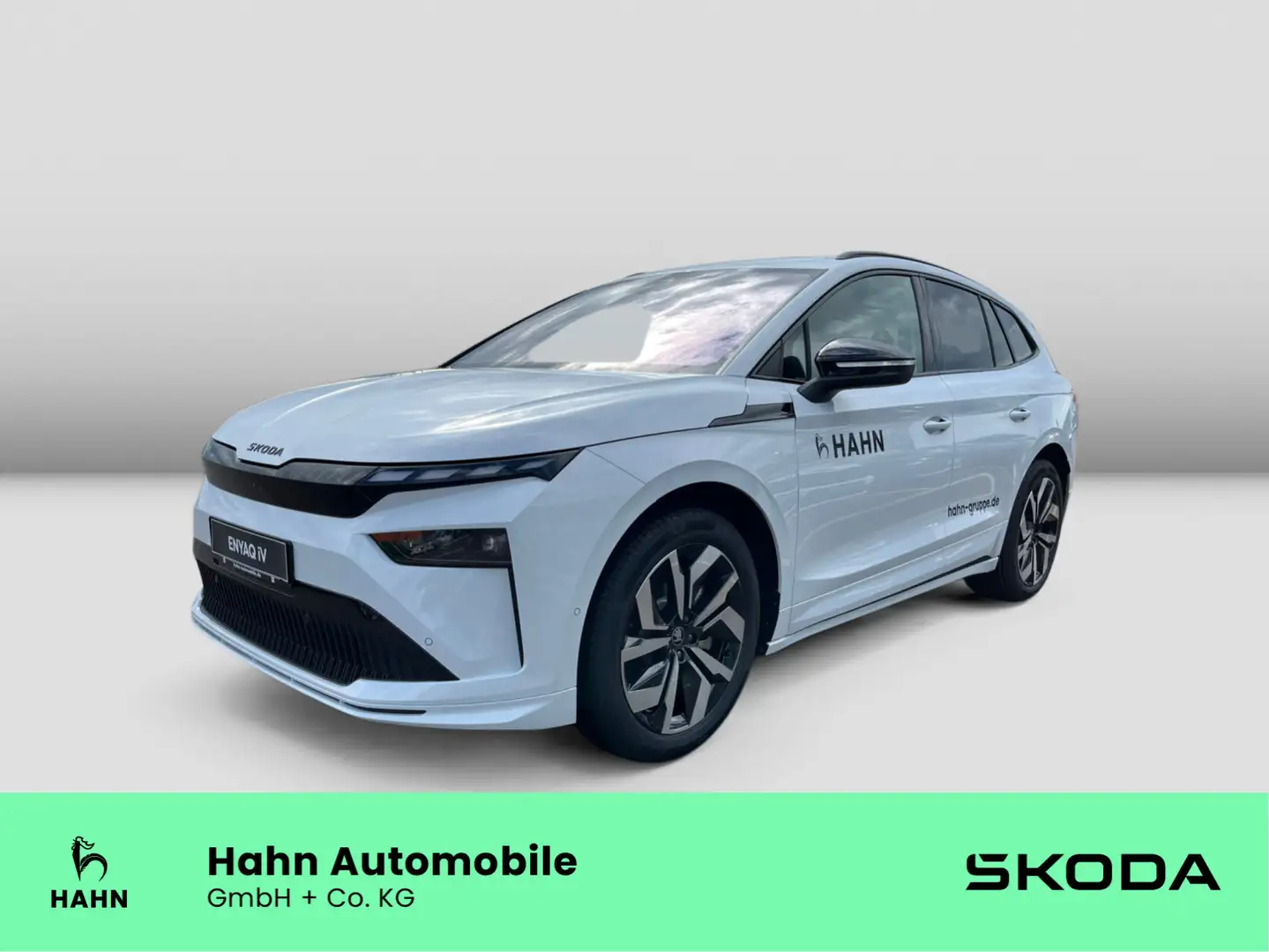 Skoda Enyaq 85 Sportline 286 PS Maxx Pano AHK DCC HUD Weiß - 1