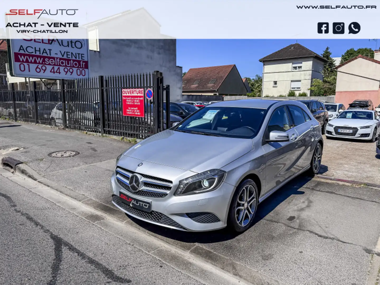 Mercedes-Benz A 200 200 CDI SENSATION 7G-DCT Gris - 1