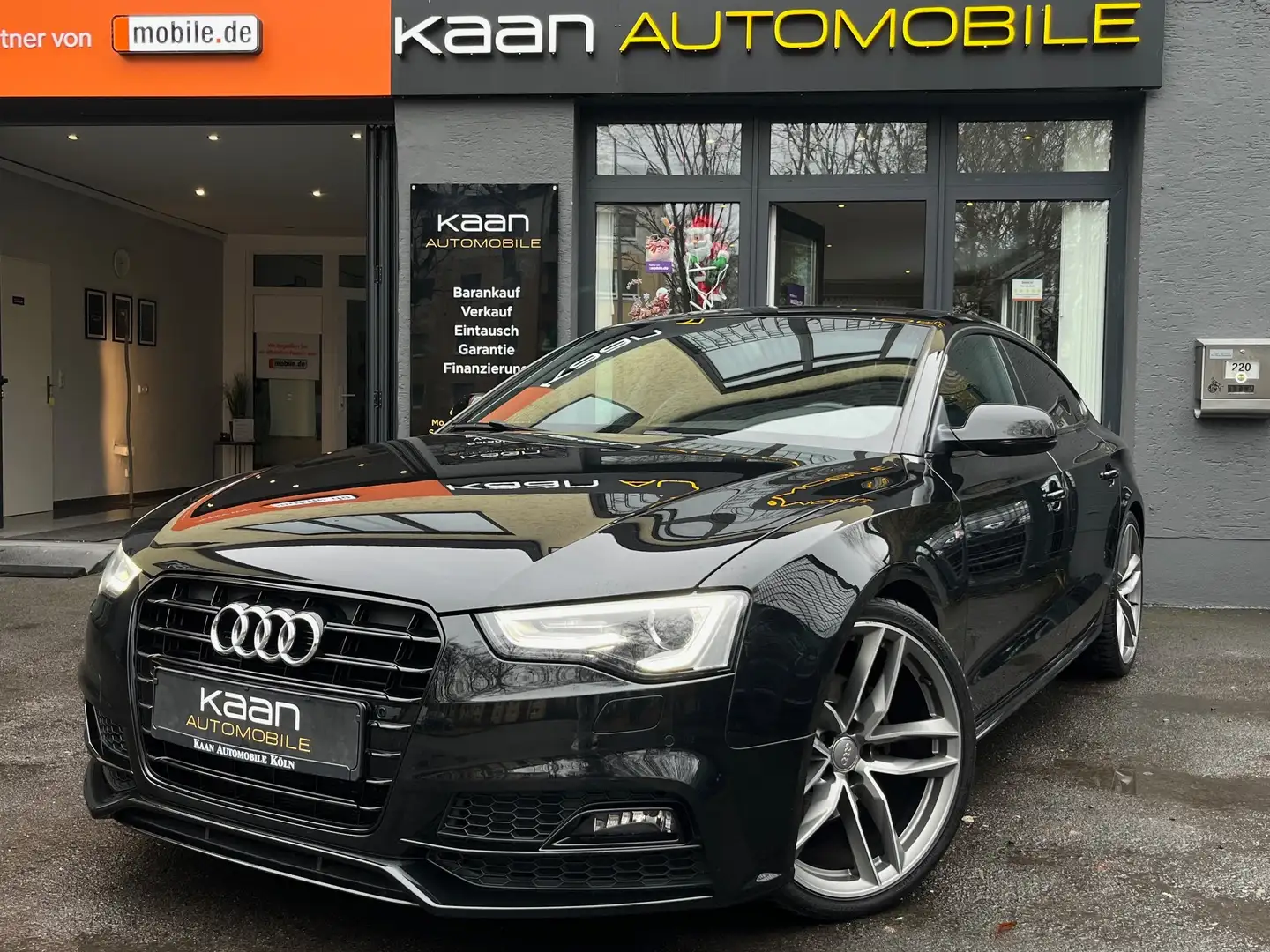 Audi A5 2.0 TDI Sportback S-Line/XENON/NAVI/KLIMA/SHZ/PDC Noir - 1