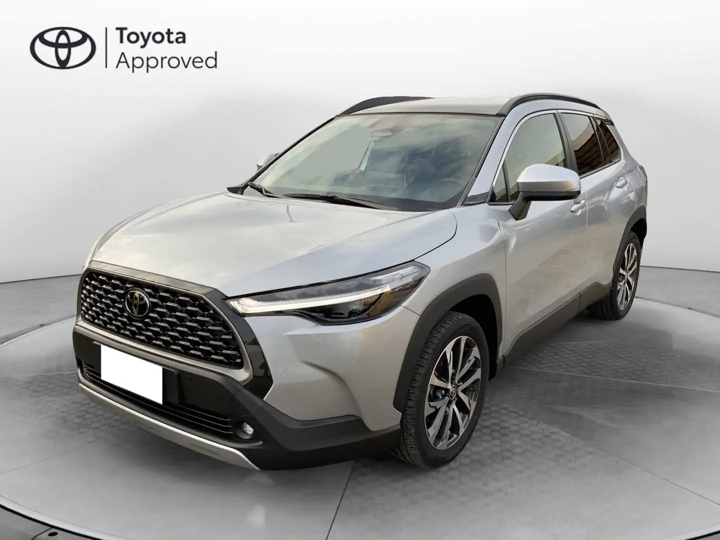 Toyota Corolla Cross 2.0 Hybrid 197 CV E-CVT Lounge Gris - 1