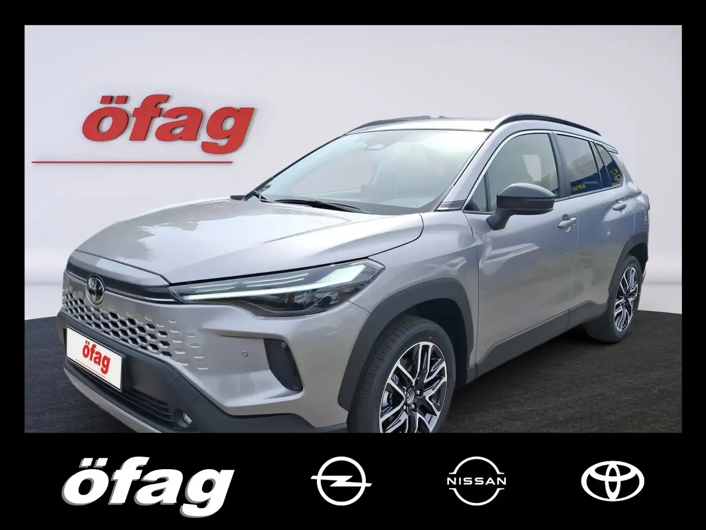 Toyota Corolla Cross 1.8 FWD Teamplayer ACC+LED+Navi+LM Silber - 1
