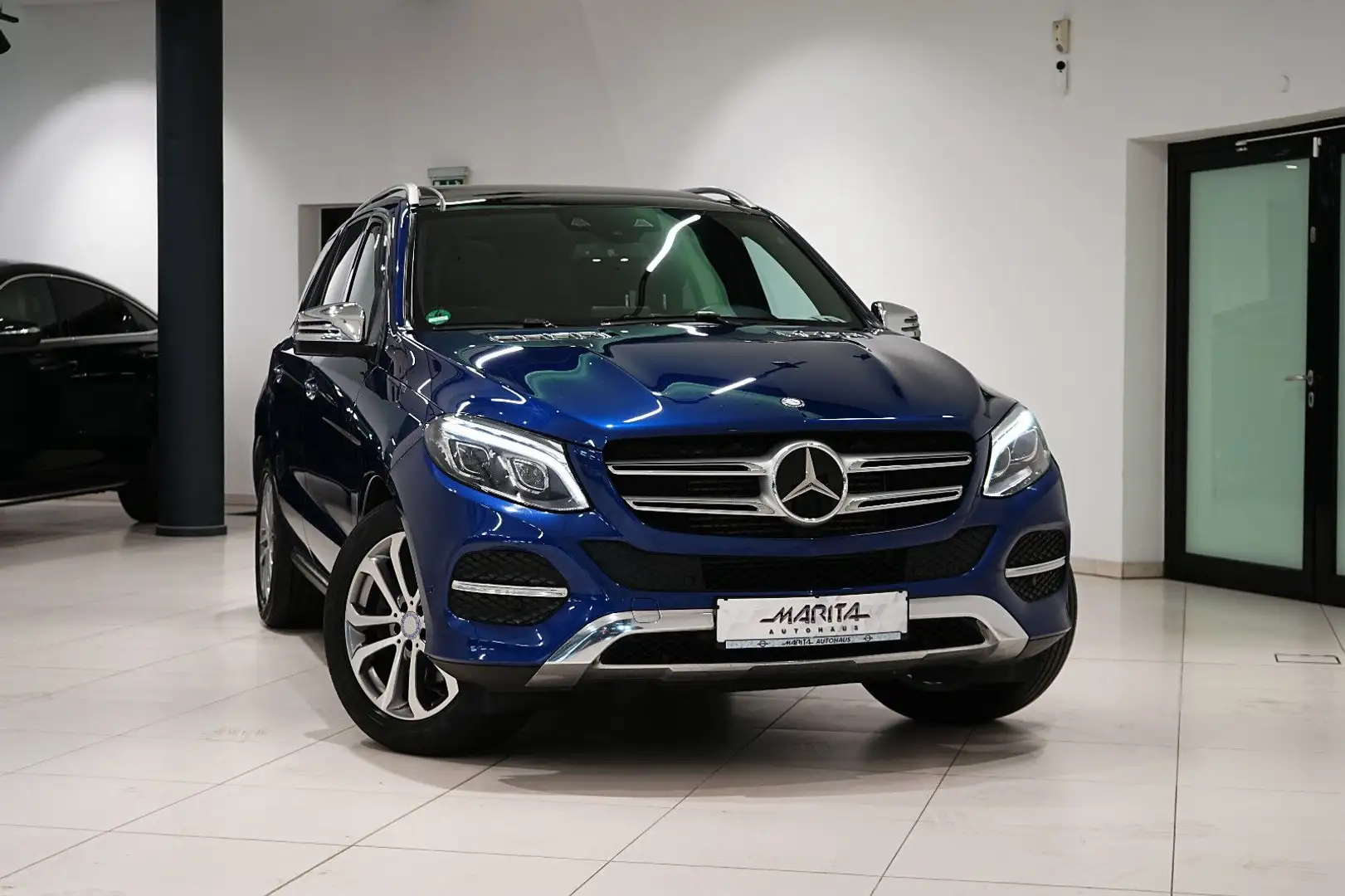 Mercedes-Benz GLE 350 d|MEMO|DISTR.|MASSAGE|PANO|AHK|H&K|LUFT.| Blau - 1