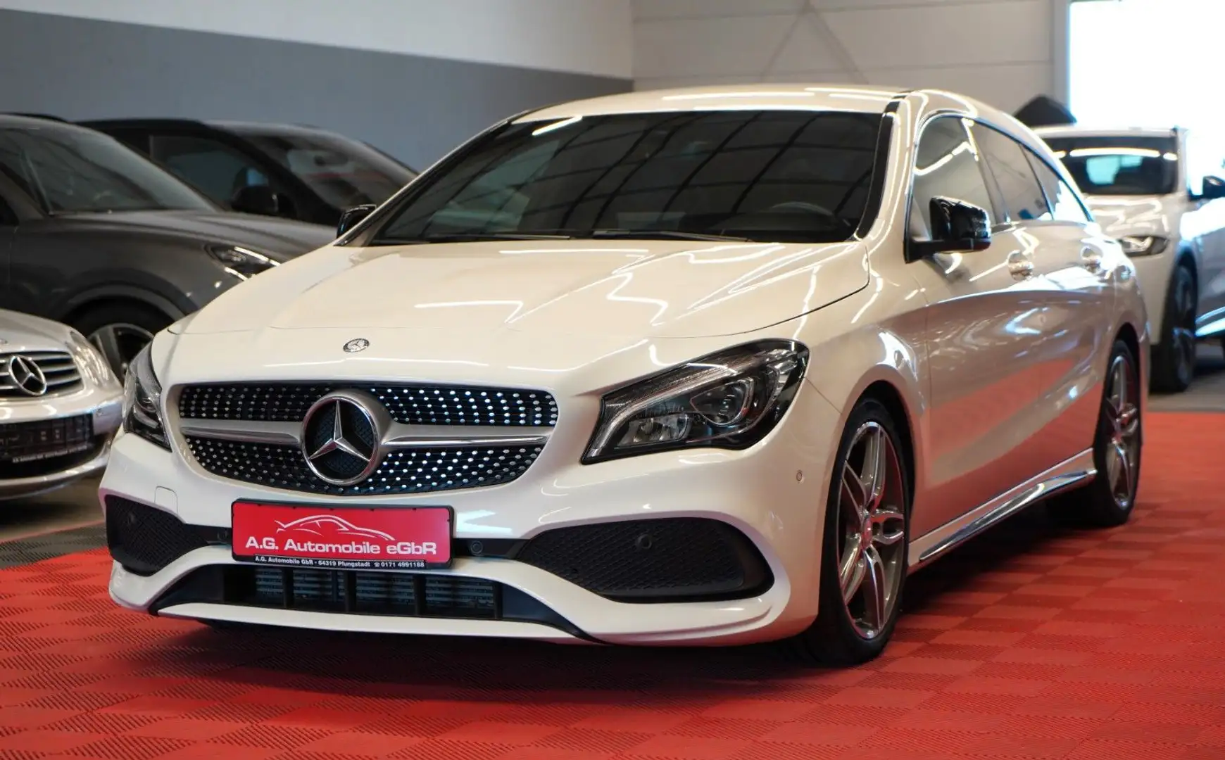 Mercedes-Benz CLA 200 CLA 200 AMG Shooting Brake *Unfallfrei*LED*Temp* Weiß - 1