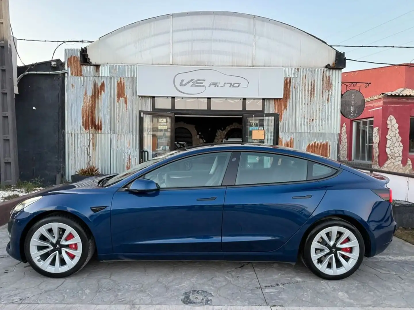 Tesla Model 3 Performance 4WD Blauw - 2