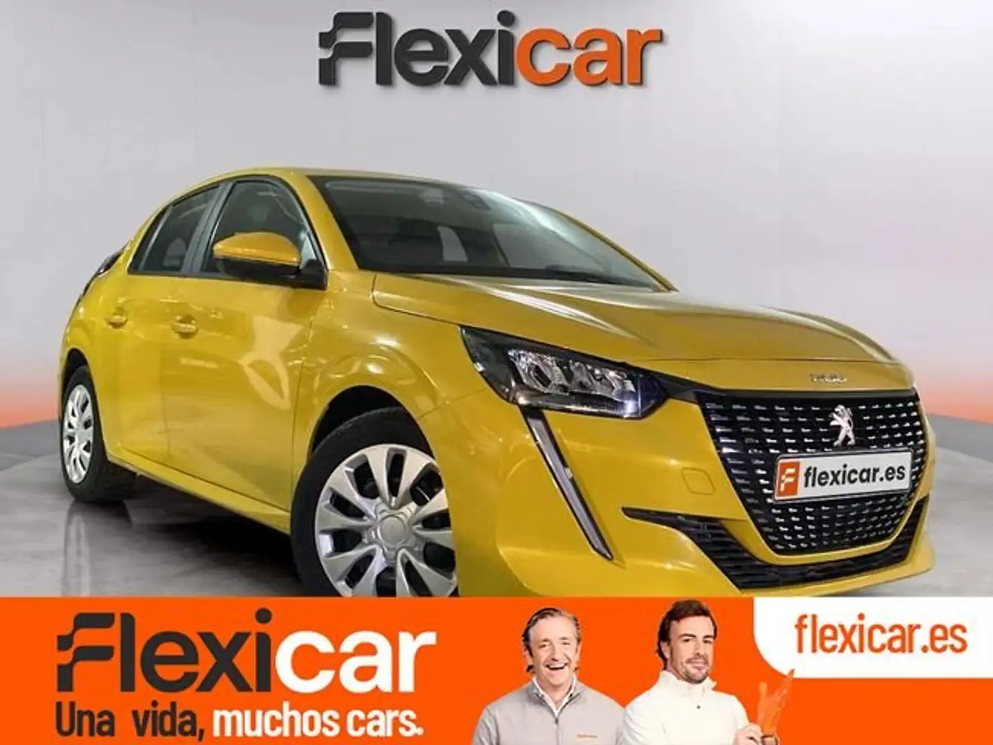 Peugeot 208 1.2 Puretech S&S Active Pack 75 Jaune - 1