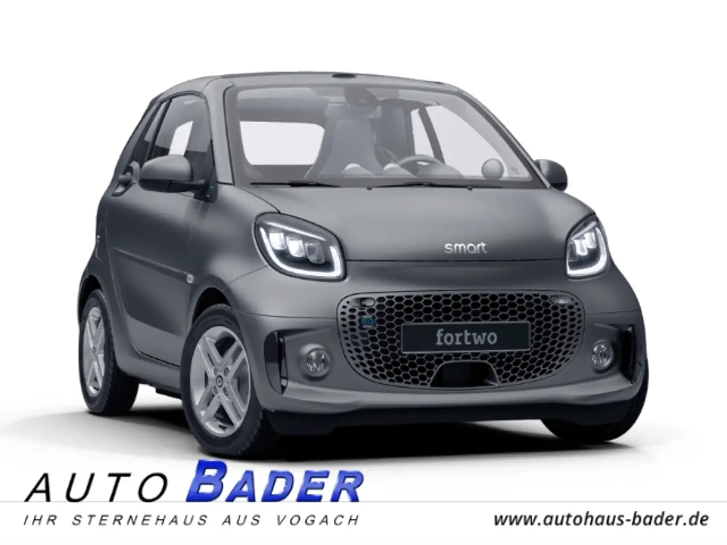 smart forTwo EQ Cabrio Passion Exclusive 22kW JBL LED Grey - 1
