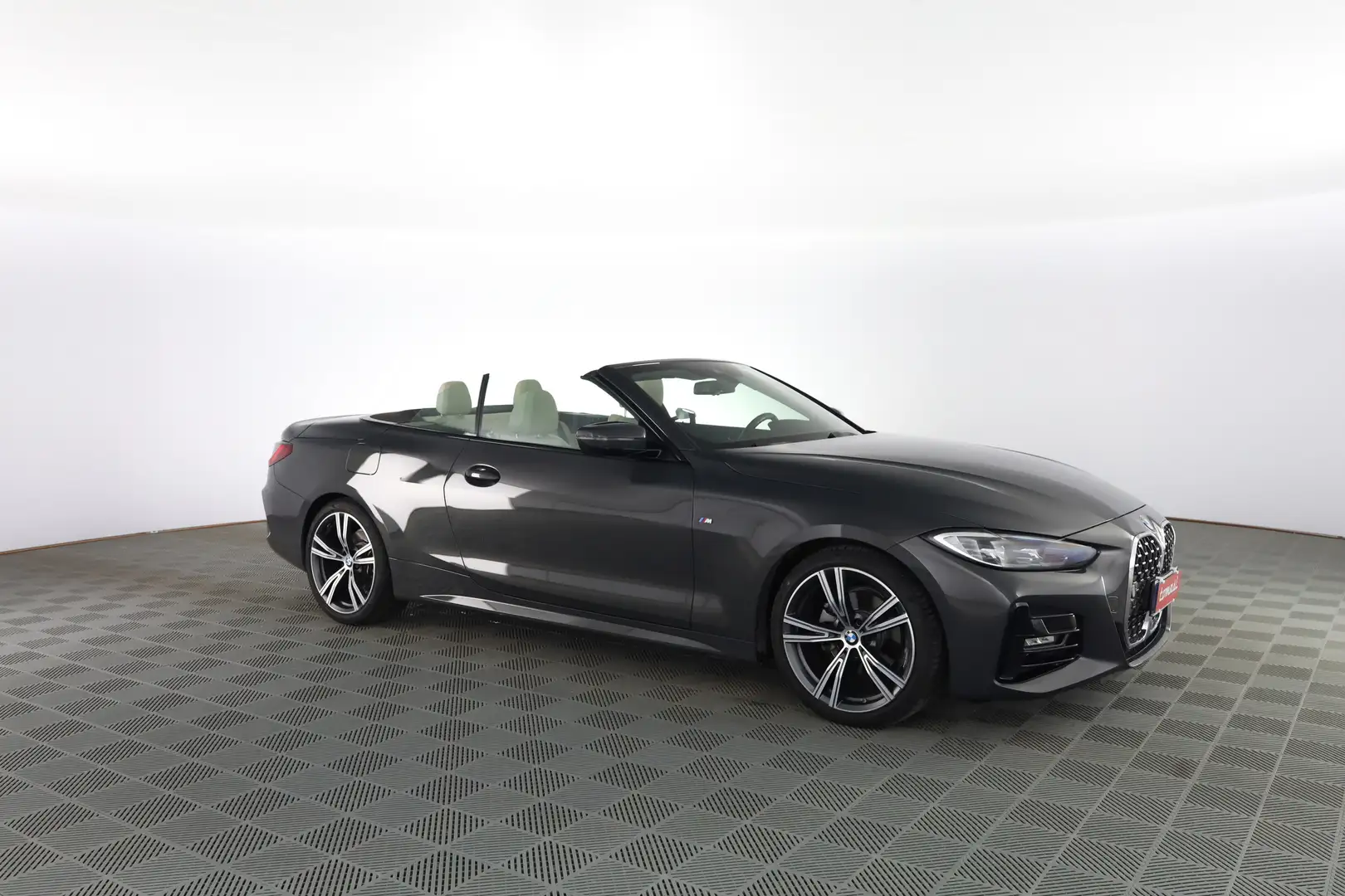 BMW 420 i Cabrio Msport CERCHI 19,PARKING ASSISTANT Grigio - 2
