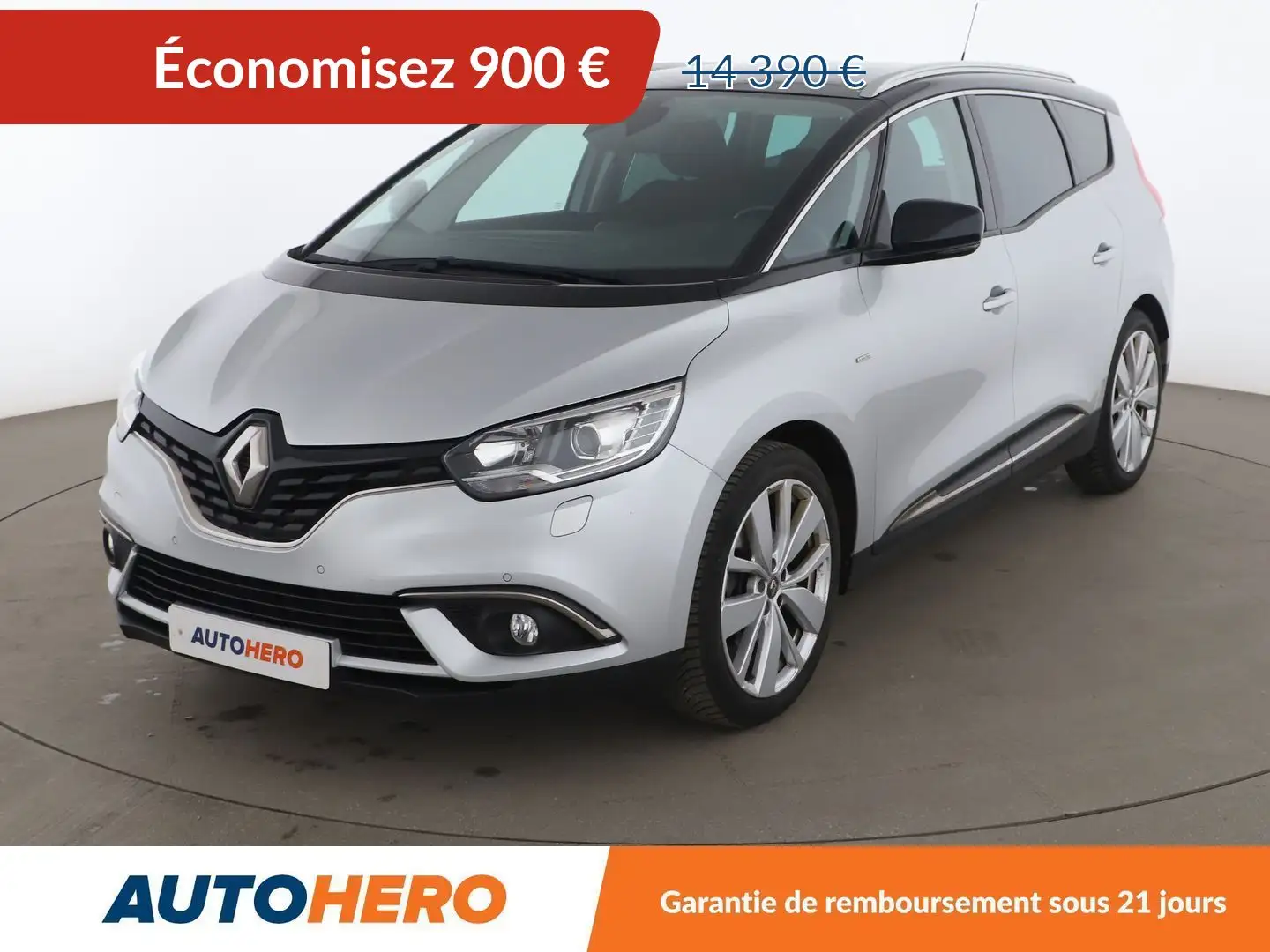Renault Grand Scenic 1.3 TCe Limited Deluxe Šedá - 1