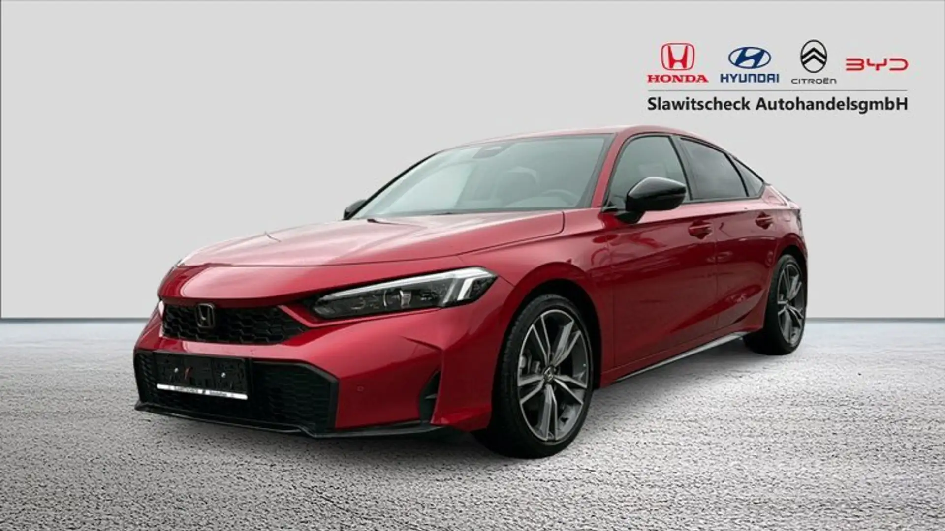 Honda Civic e:HEV 2.0 eCVT Advance, Sport Paket Rot - 1