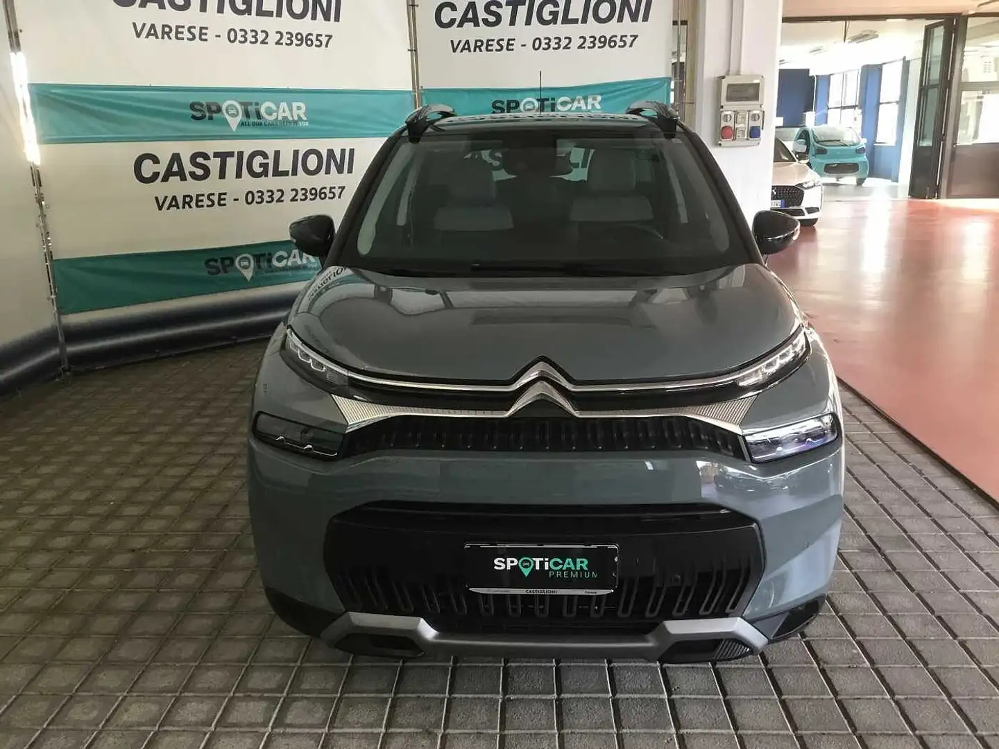 Citroen C3 Aircross Shine Pack 1.5 Hdi 120 cv EAT6 - usata Grigio - 2