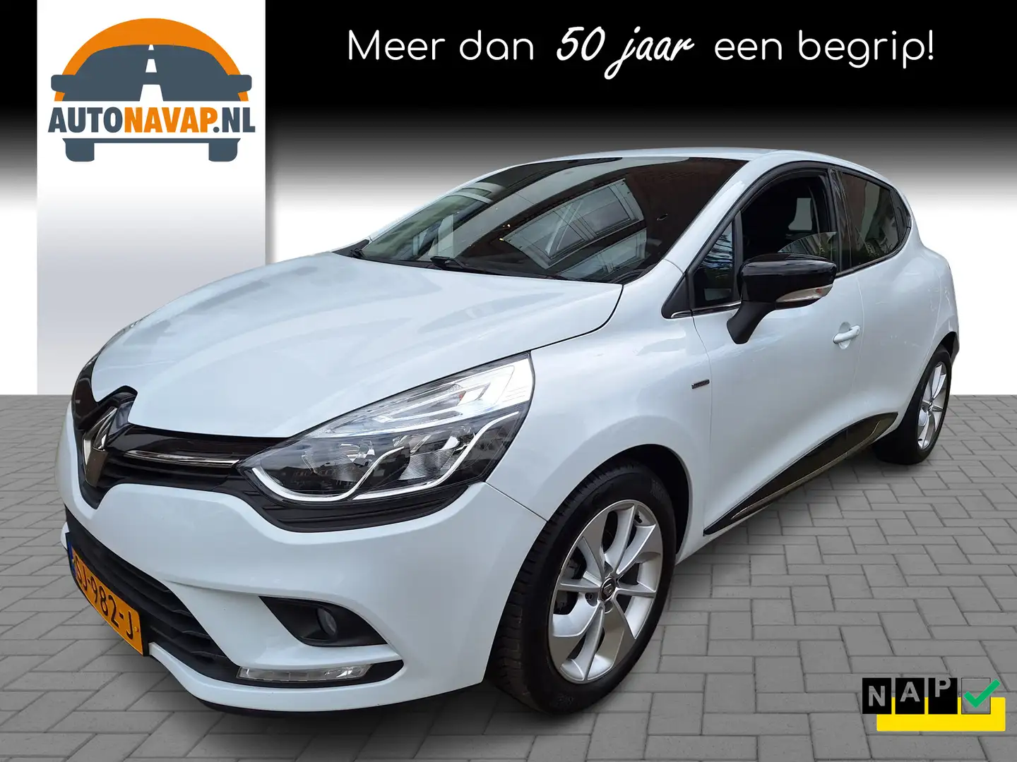 Renault Clio 0.9 TCe Limited /Navi/Pdc/1e Eig/Airco/Cruise/Gara Wit - 1