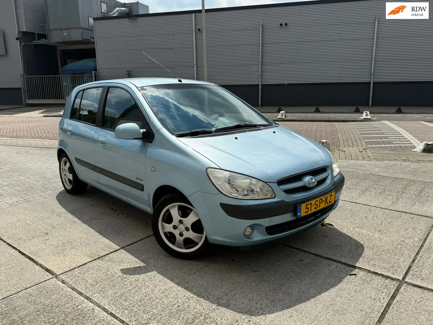 Hyundai Getz 1.4i First Edition Airco apk 2026 5 DR Blauw - 1