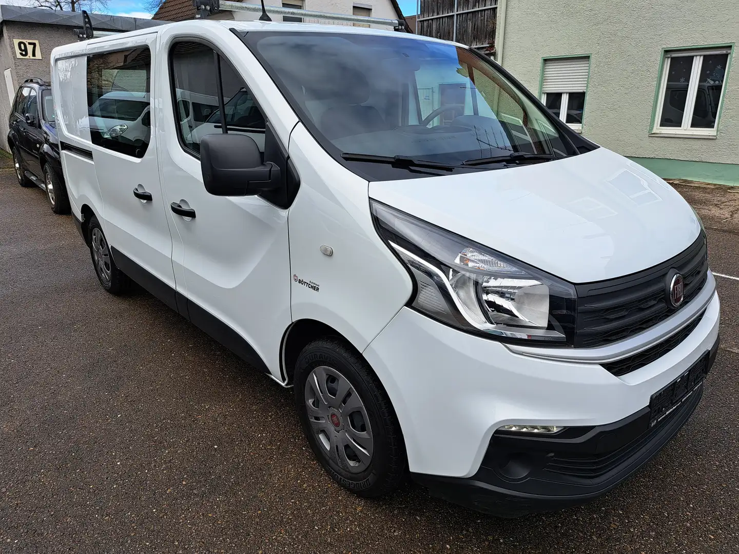 Fiat Talento L1H1 2.0 SX 1.2t Navi AHK Klima Sortimo Scheckh!! Weiß - 1
