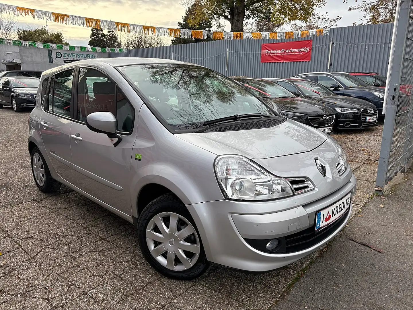 Renault Modus Grand Modus Geo 1,5 dCi DPF*ERSTBESITZ*SEHR GEP... Argintiu - 2