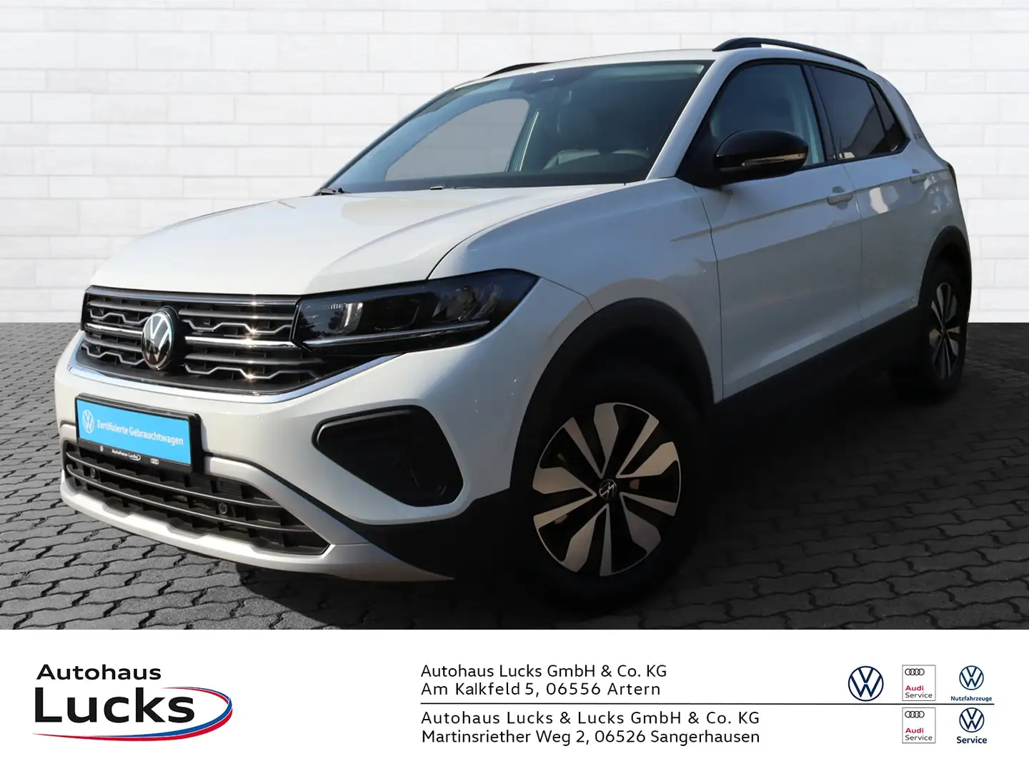 Volkswagen T-Cross Goal 1.0 TSI LED ACC Kam Weiß - 2