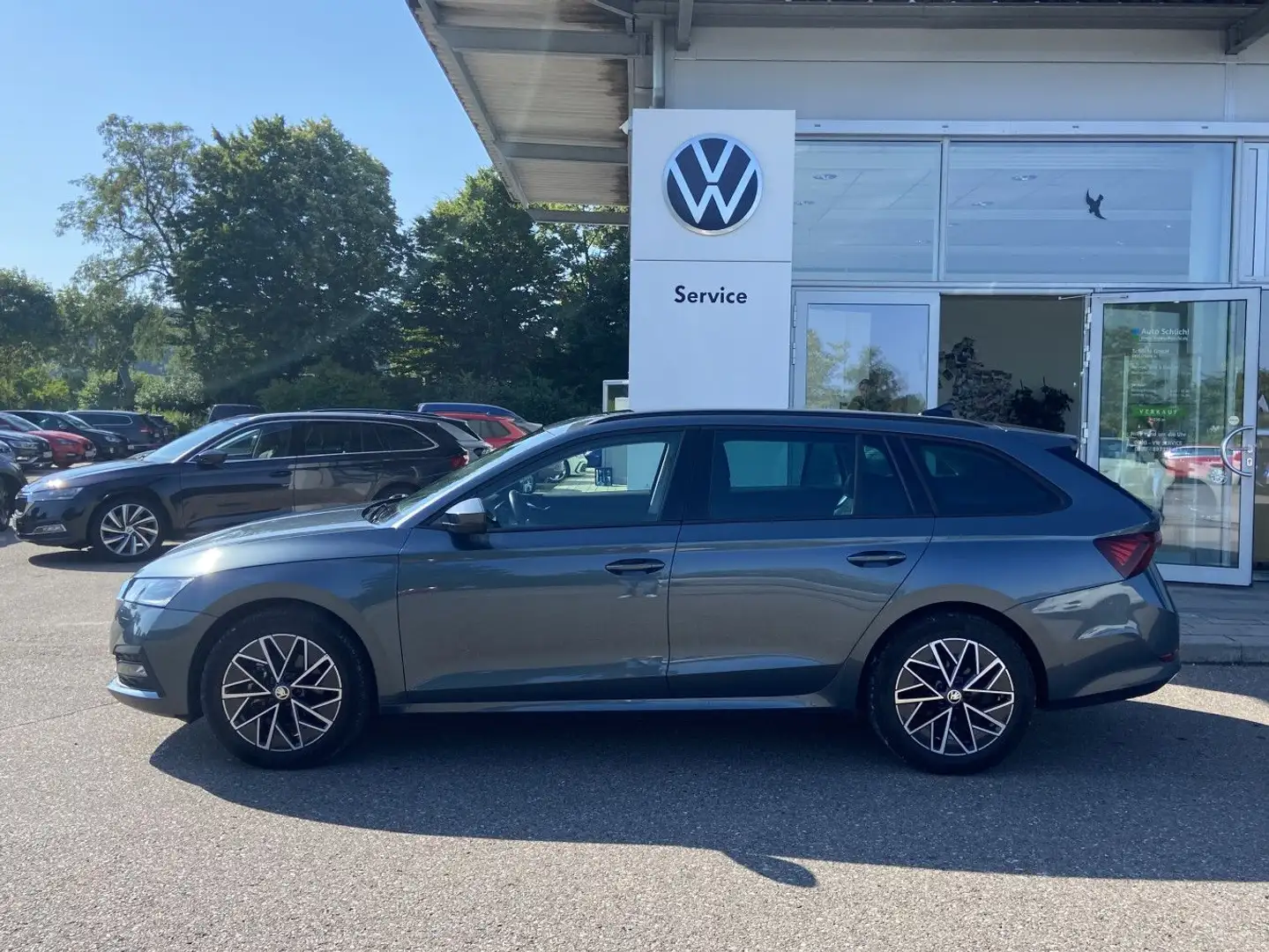 Skoda Octavia Combi 2.0 TDI DSG 17"+NAVI-COLUMBUS+LED- Grau - 2