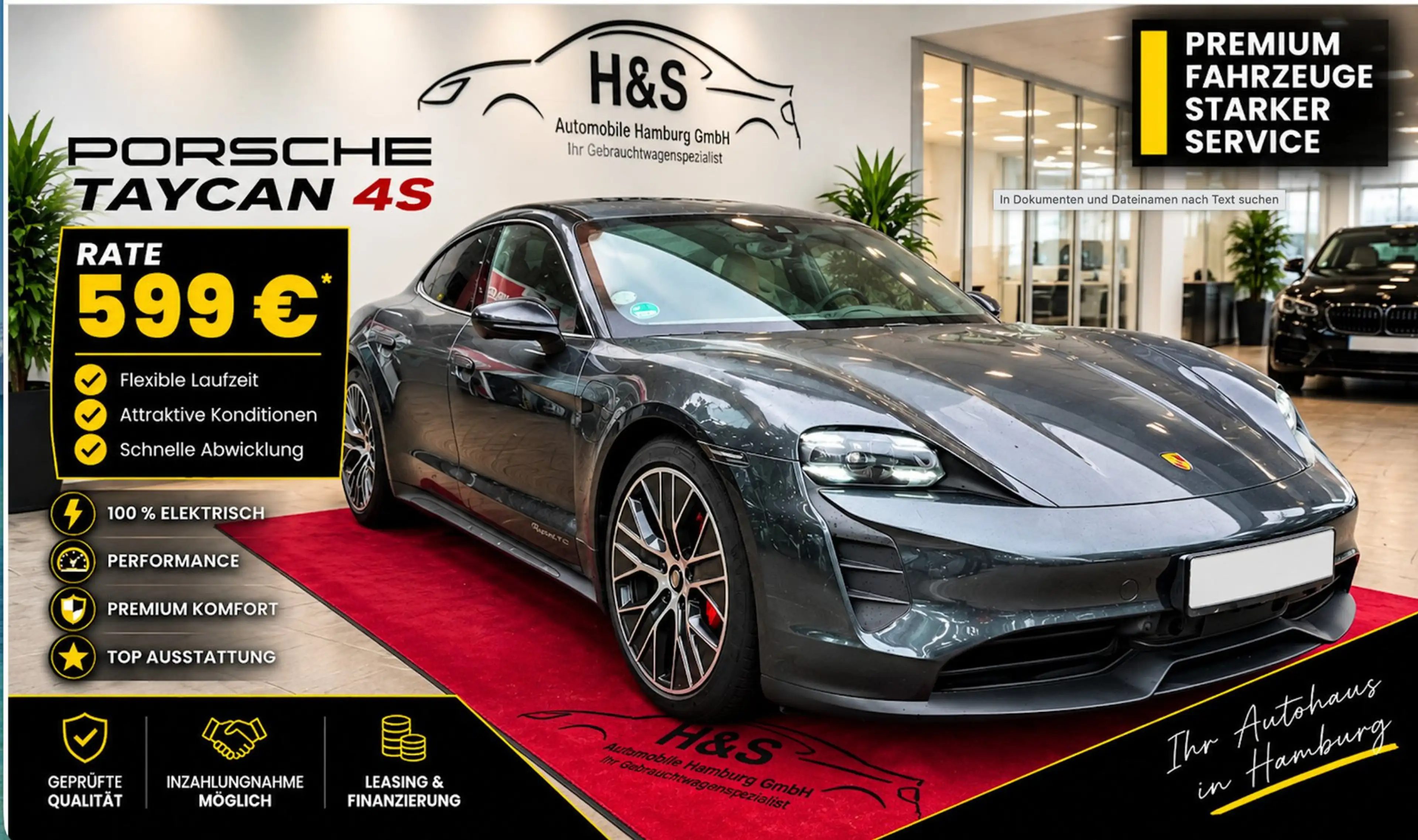Porsche Taycan 4 S — photo 2