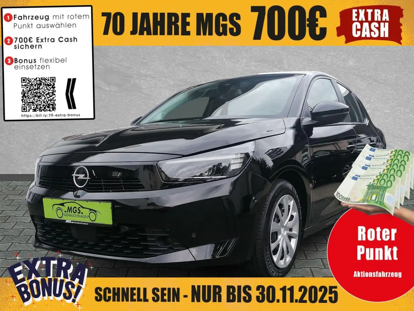 Opel Corsa Edition DAB #S&S #SHZ #LENKRADH Schwarz - 1
