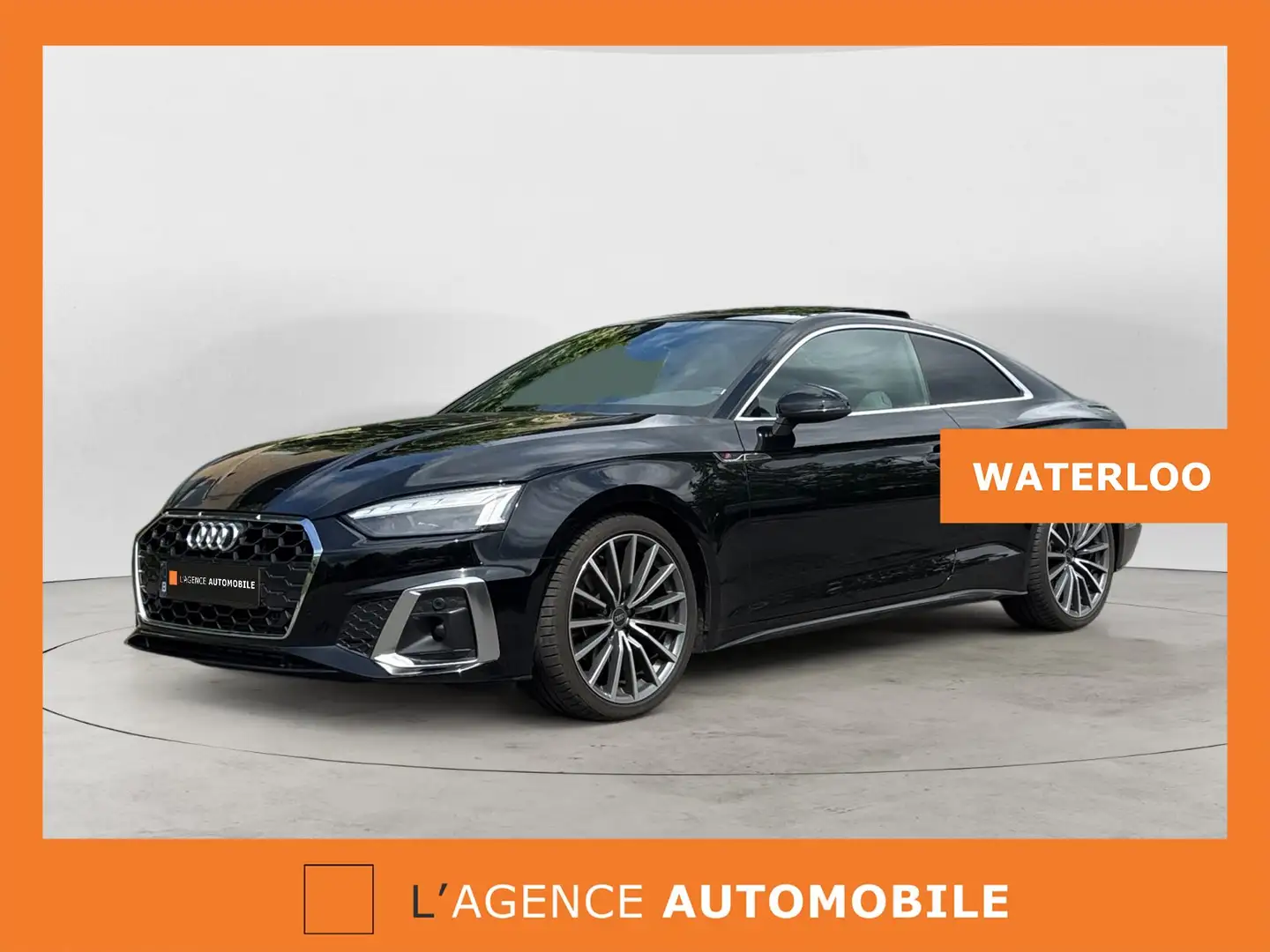 Audi A5 Coupé 35 TFSI S line - GARANTIE AUDI 06/2026 Zwart - 1