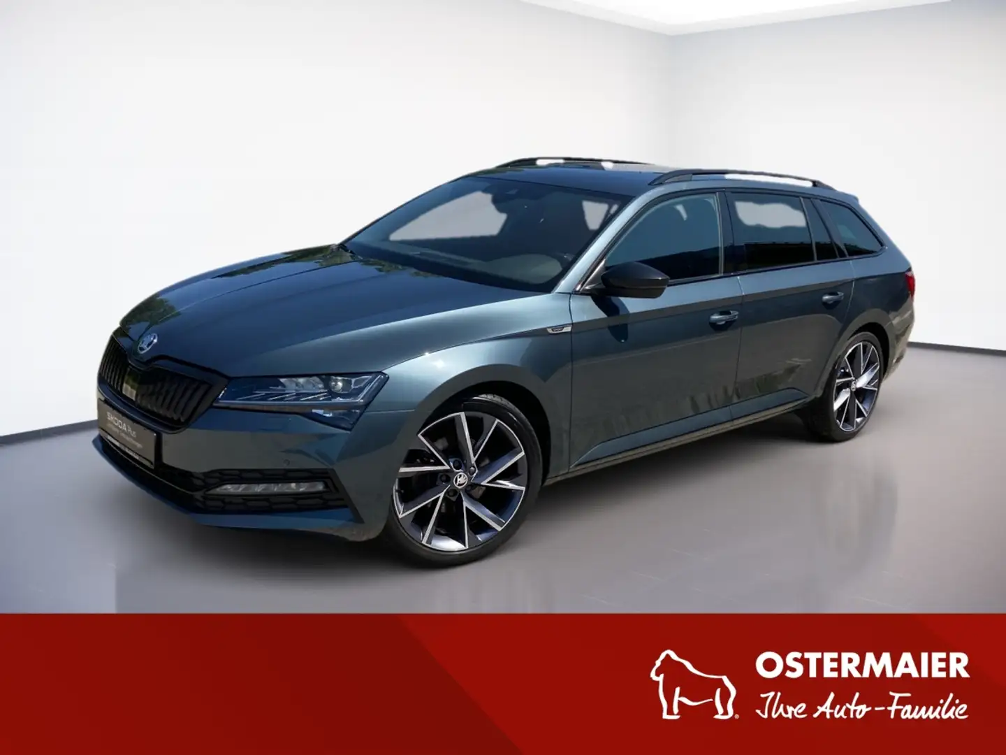 Skoda Superb Combi SPORTLINE 2.0TSI KAMERA.NAVI.CANTON.STANDHZG Szary - 1