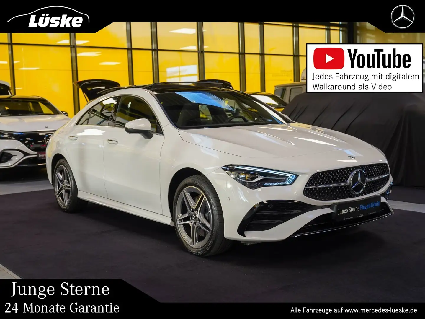 Mercedes-Benz CLA 250 CLA 250 e AMG Line Pano CarPlay Rückfahrkamera Blanc - 1