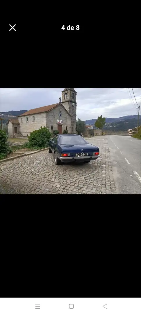 Opel Rekord Coupé Sprint Azul - 1