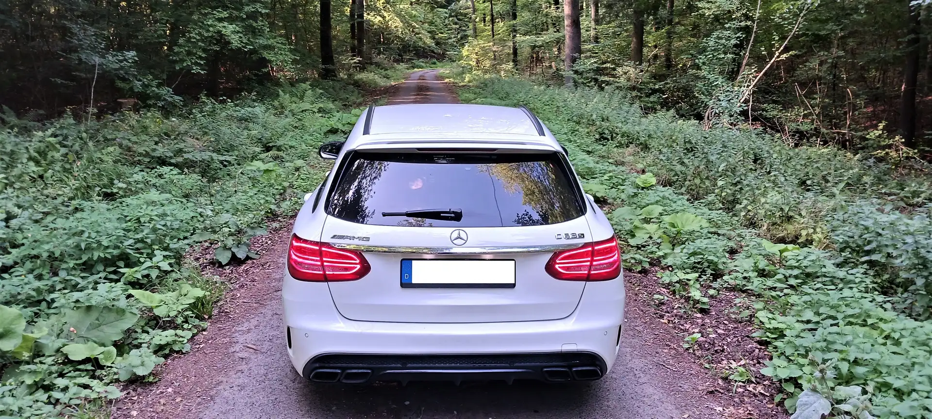 Mercedes-Benz C 63 AMG C-Klasse T-Modell S T Speedshift 7G-MCT Weiß - 1