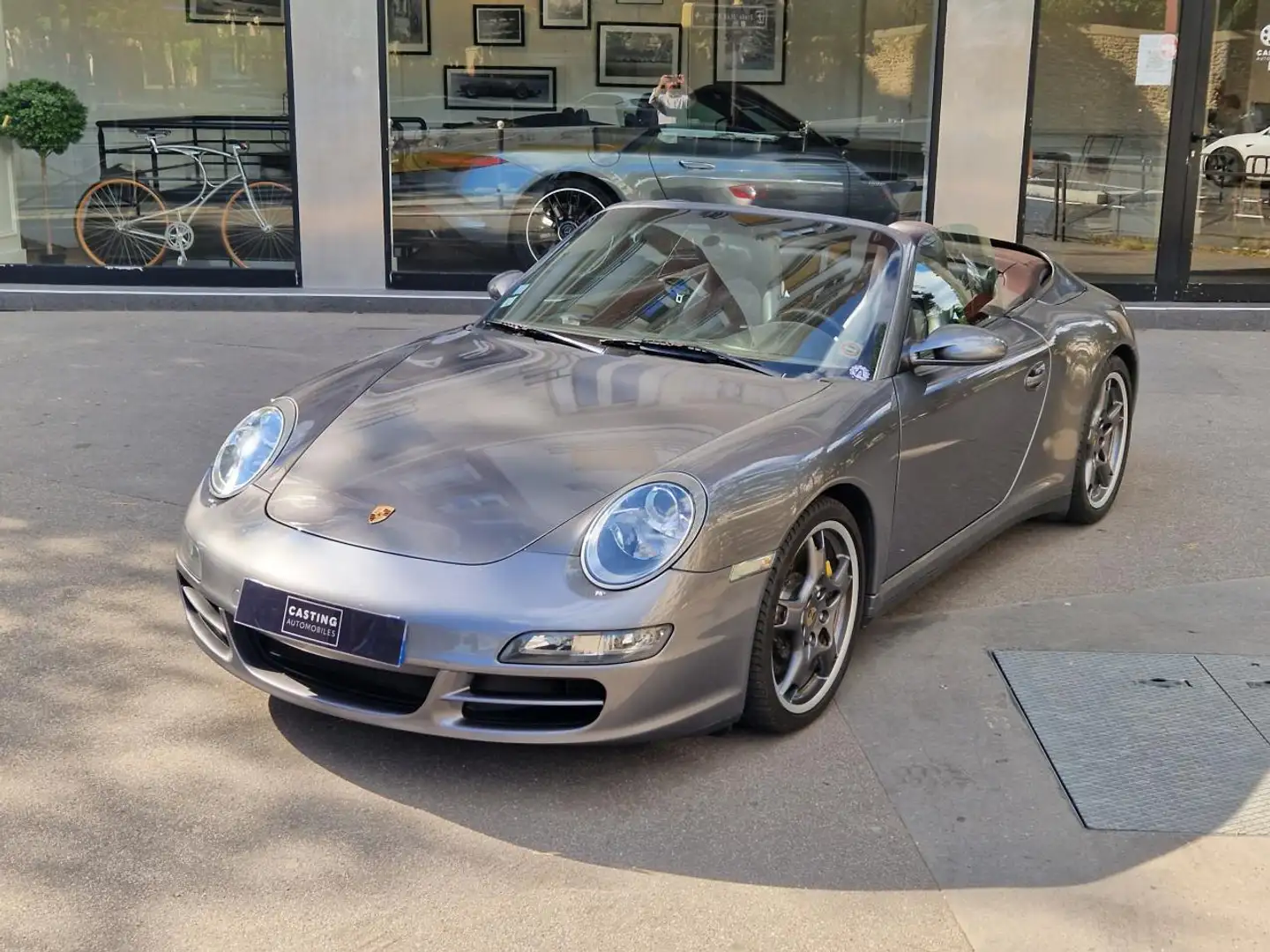 Porsche 911 Cabriolet 3.8i  TYPE 997 CABRIOLET Carrera 4S  X51 Gris - 1