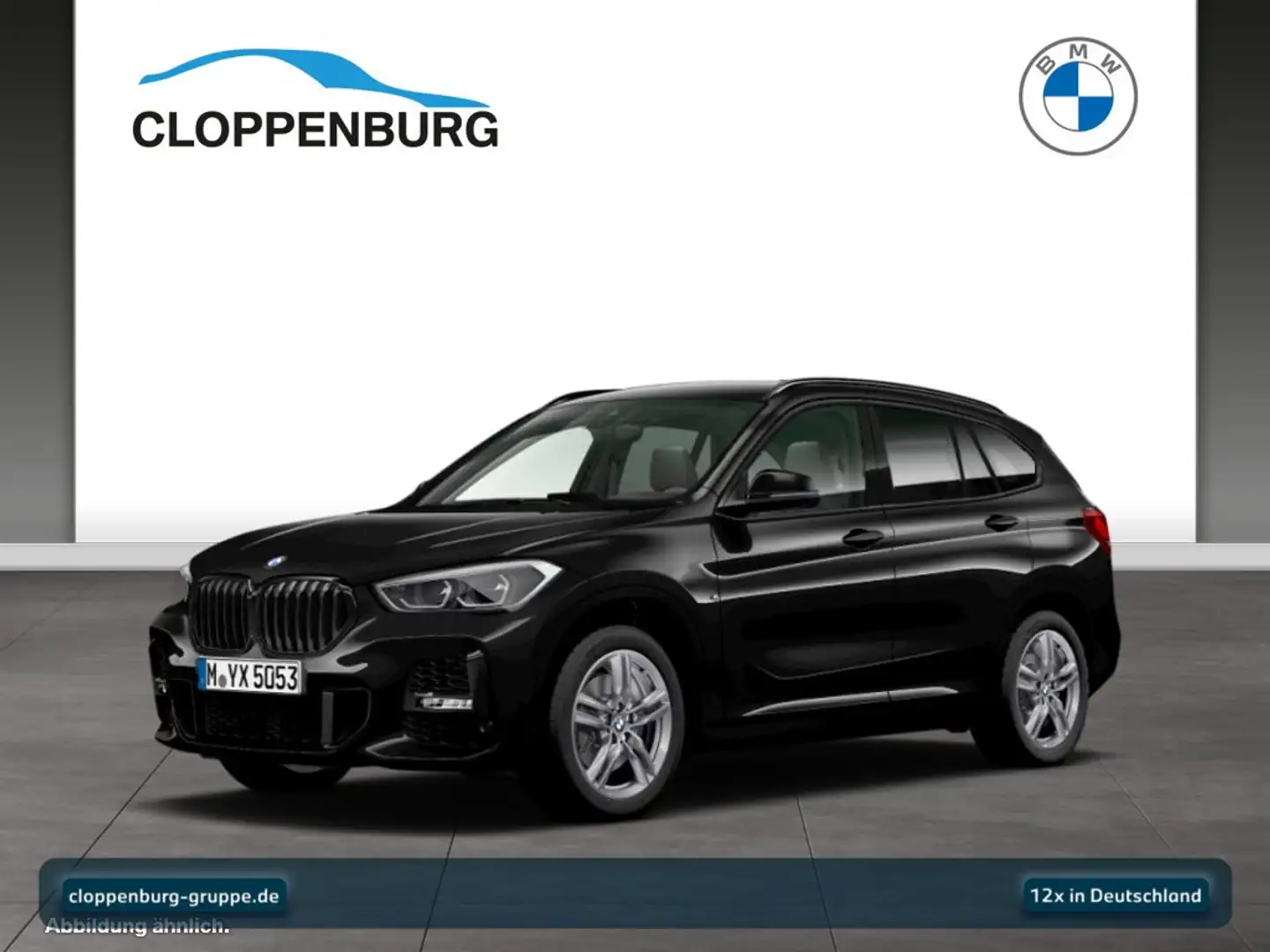 BMW X1 xDrive25d M Sportpaket Head-Up+AHK+Navi+ACC Schwarz - 1
