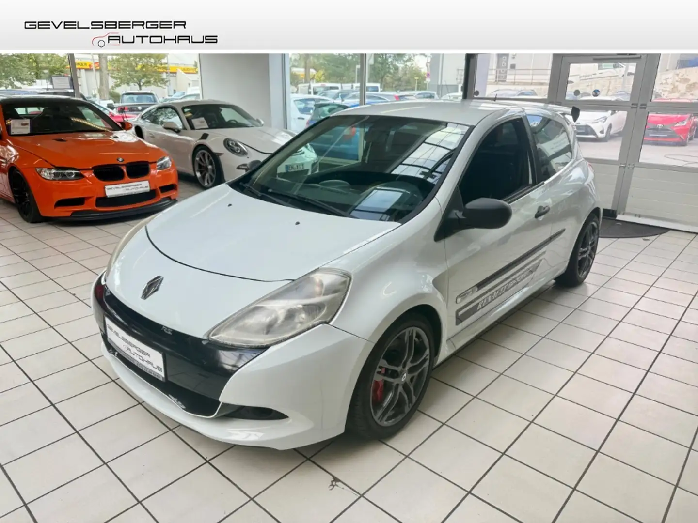 Renault Clio III RS Cup 2.0 16V TÜV neu 2.Hand GA Alu Sportfahr Weiß - 1