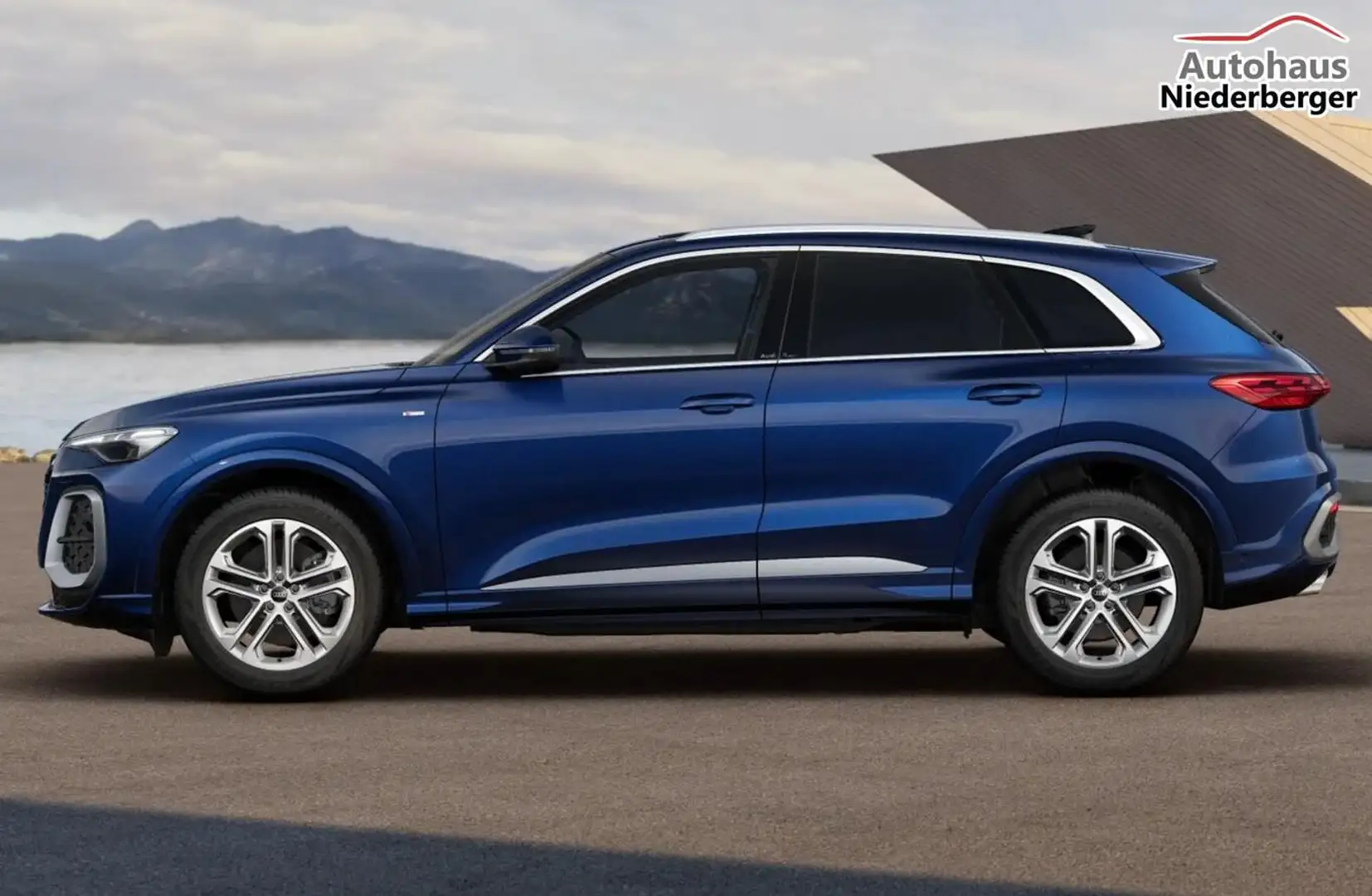 Audi Q5 S line TDI 204 neues Modell Tech Pano PrivG 150... Blau - 2