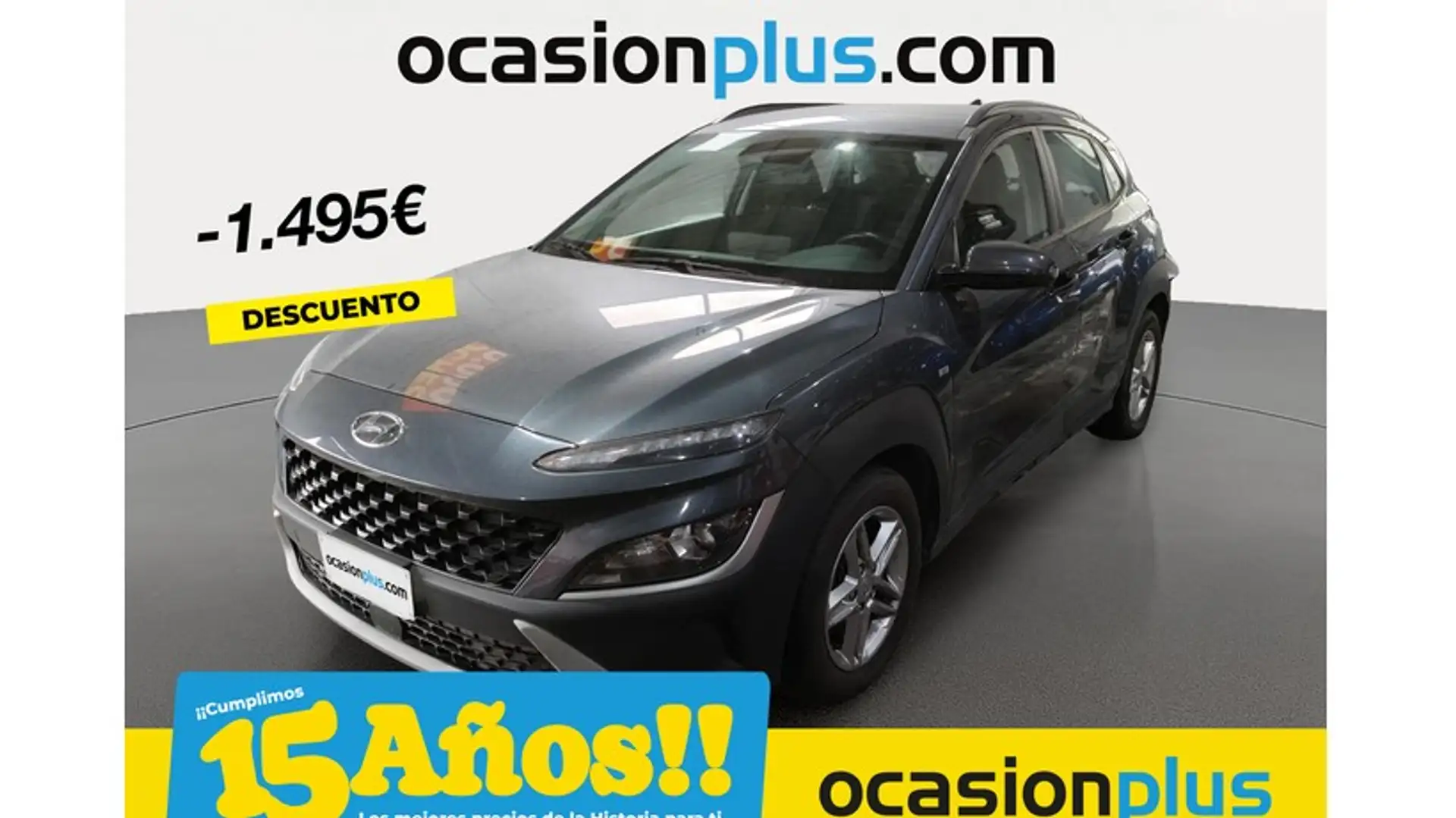 Hyundai KONA 1.0 TGDI 48V Maxx 4x2 Gris - 1
