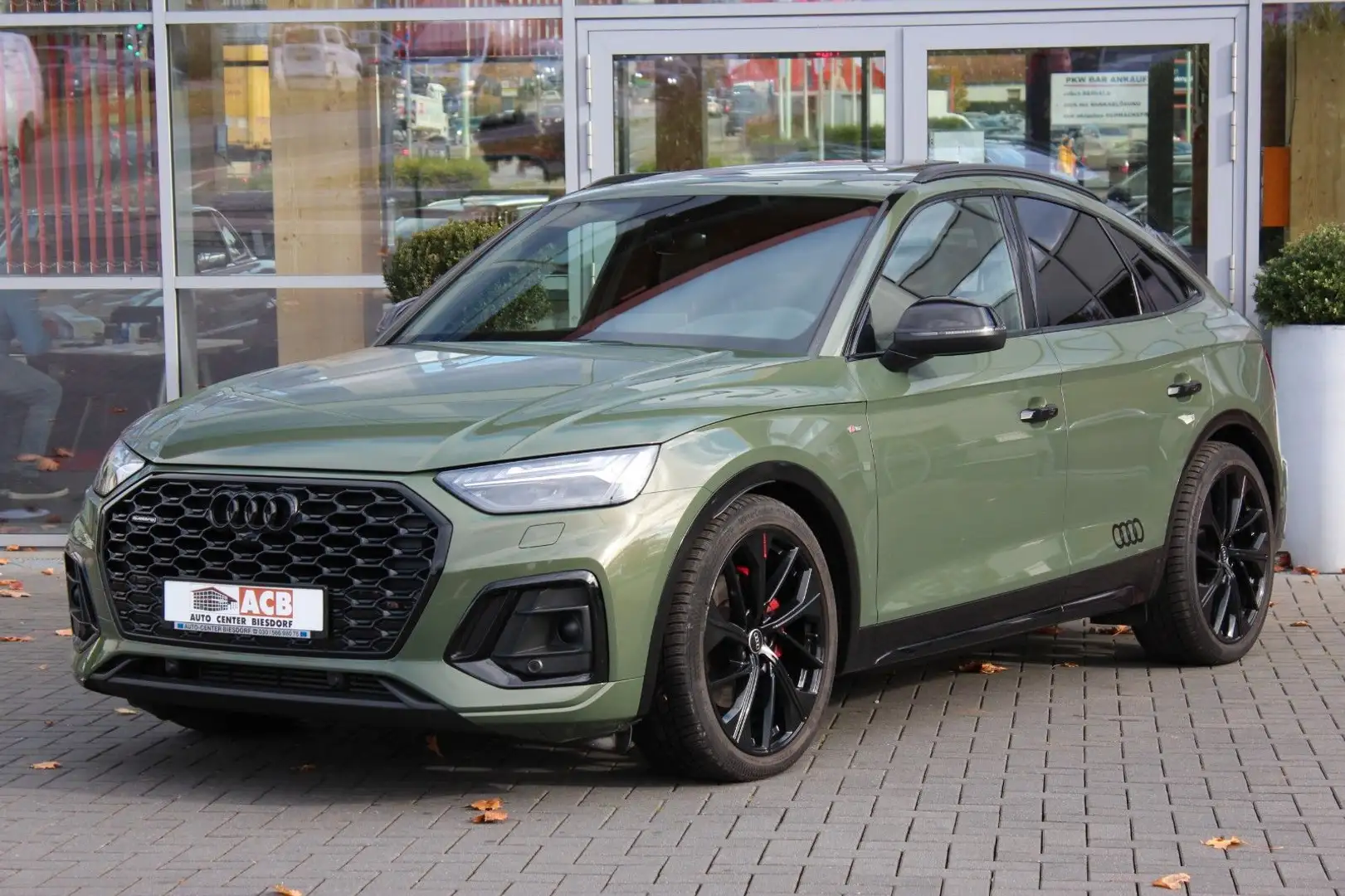 Audi Q5 Sportback 45 TFSI qu. S Line Pano B&O NP:88T€ Grün - 2