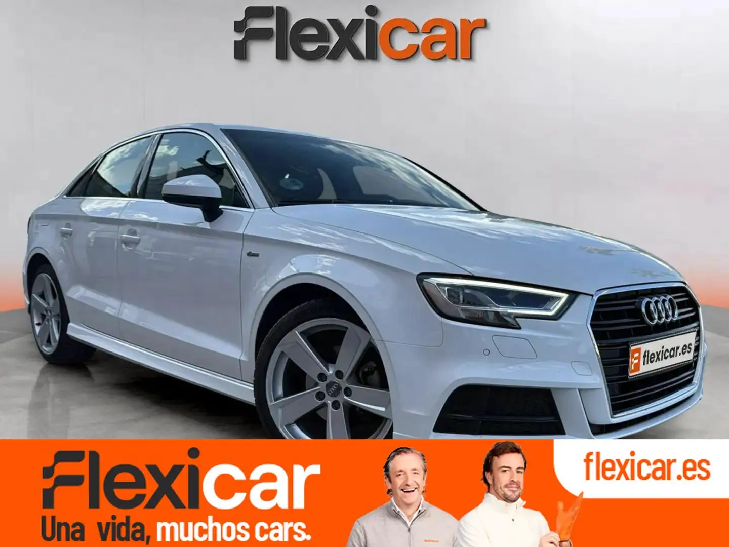 Audi A3 Sedán 1.6TDI Black line edition 85kW Blanco - 1