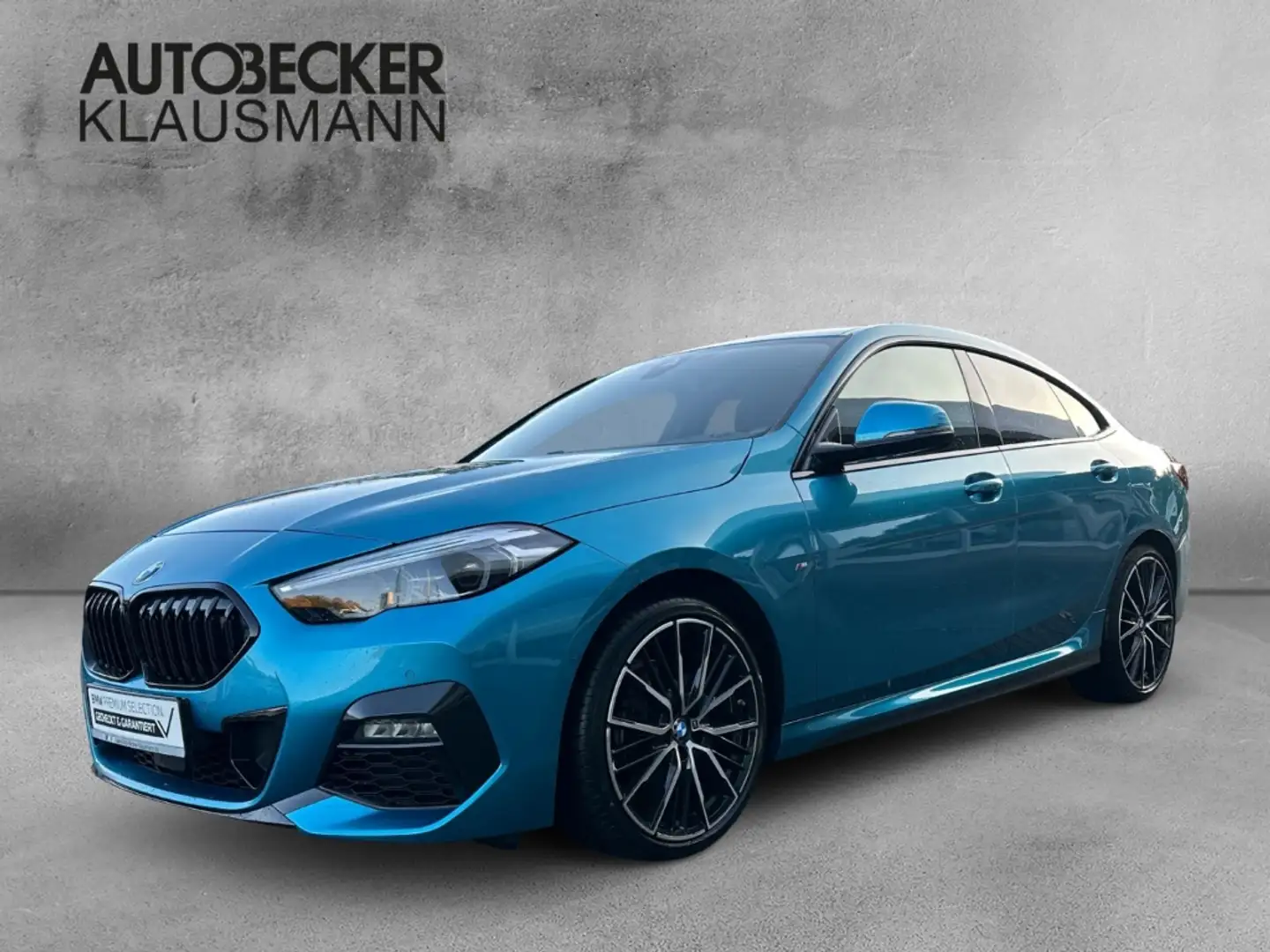 BMW 218 Gran Coupe M SPORT AUTOMATIK 19'' LC PROF ACC LED Bleu - 1