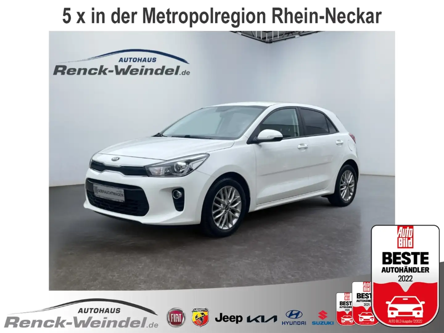 Kia Rio Dream Team 1.0 T-GDI Klimaautom SHZ PDC LenkradHZG Weiß - 1