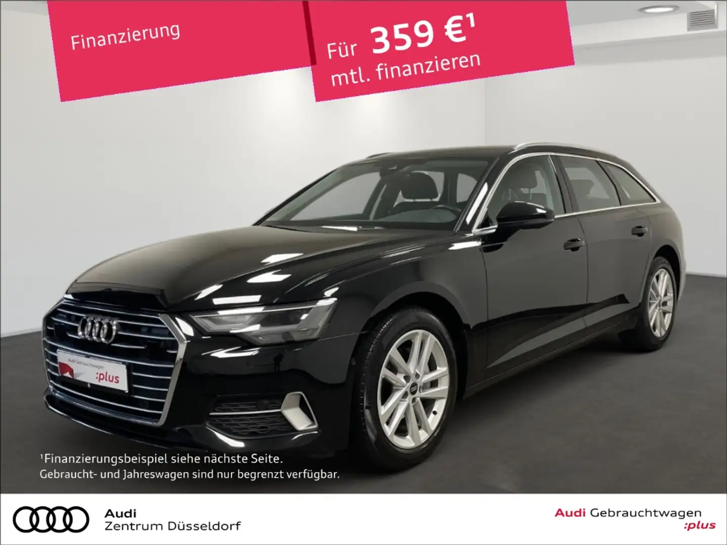 Audi A6 Avant 40 TDI quattro sport MMI VIRTUAL KAMERA Ansc Schwarz - 1