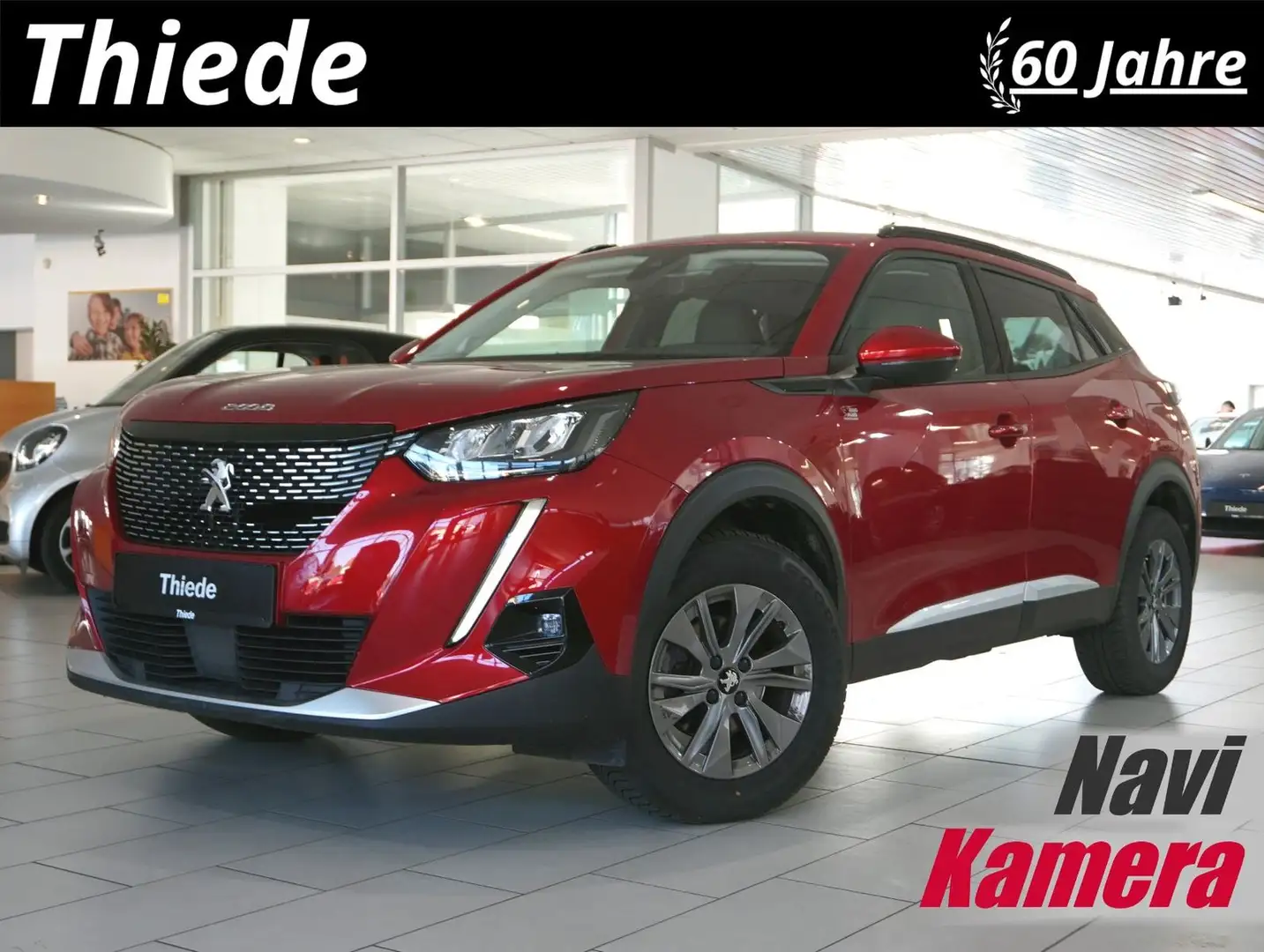 Peugeot 2008 1.2T ALLURE PACK NAVI/LED/KAMERA/VIRT/3D Rojo - 1